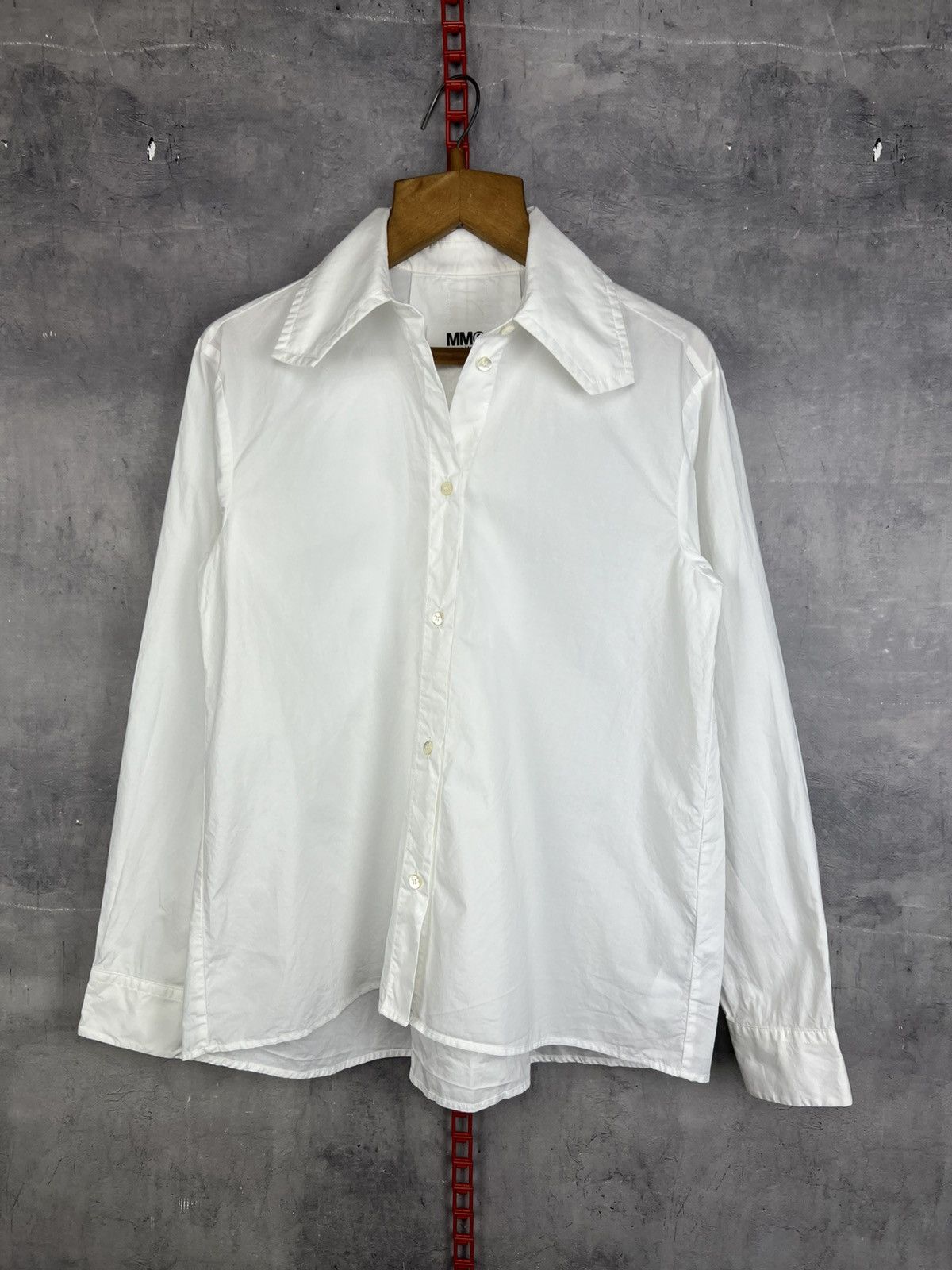 Maison Margiela Maison Margiela Women’s White Button Down Top Shirt Size 36 Size XS / US 0-2 / IT 36-38 - 3 Thumbnail