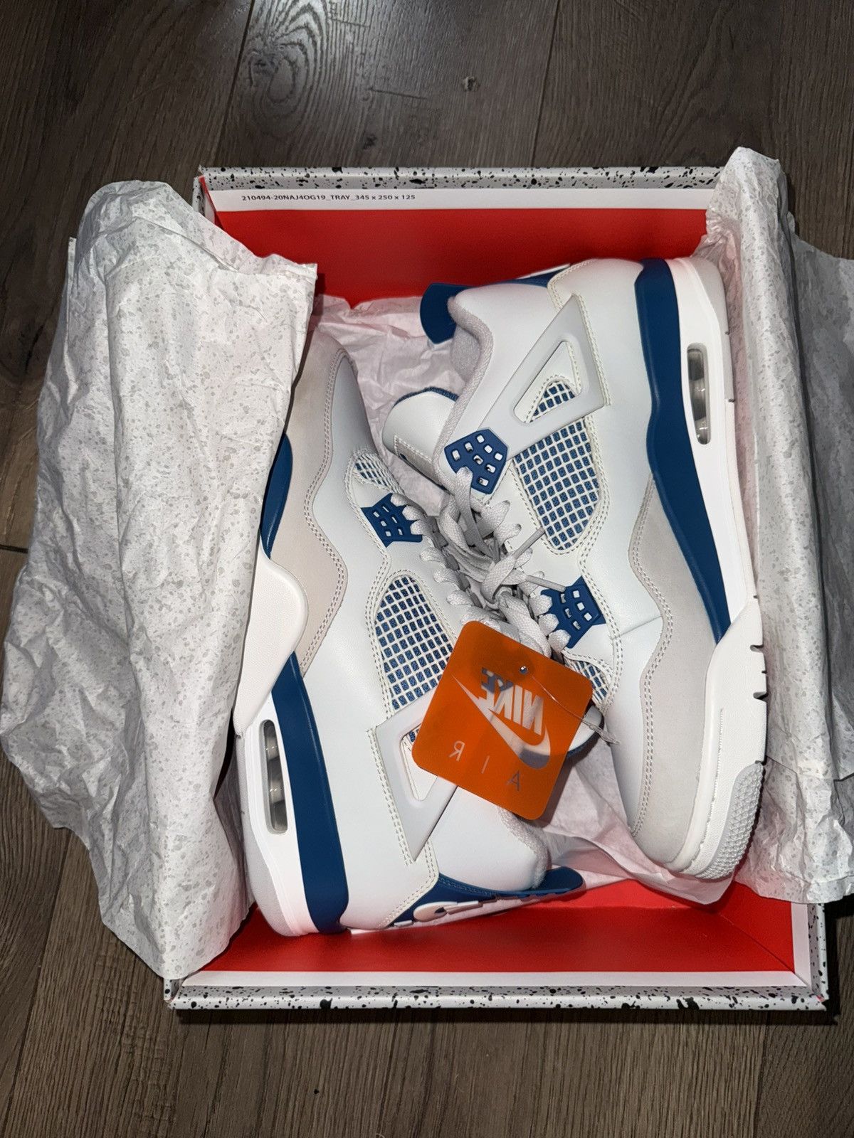 Jordan Brand Jordan 4 Military Blue Size US 11 / EU 44 - 1 Thumbnail