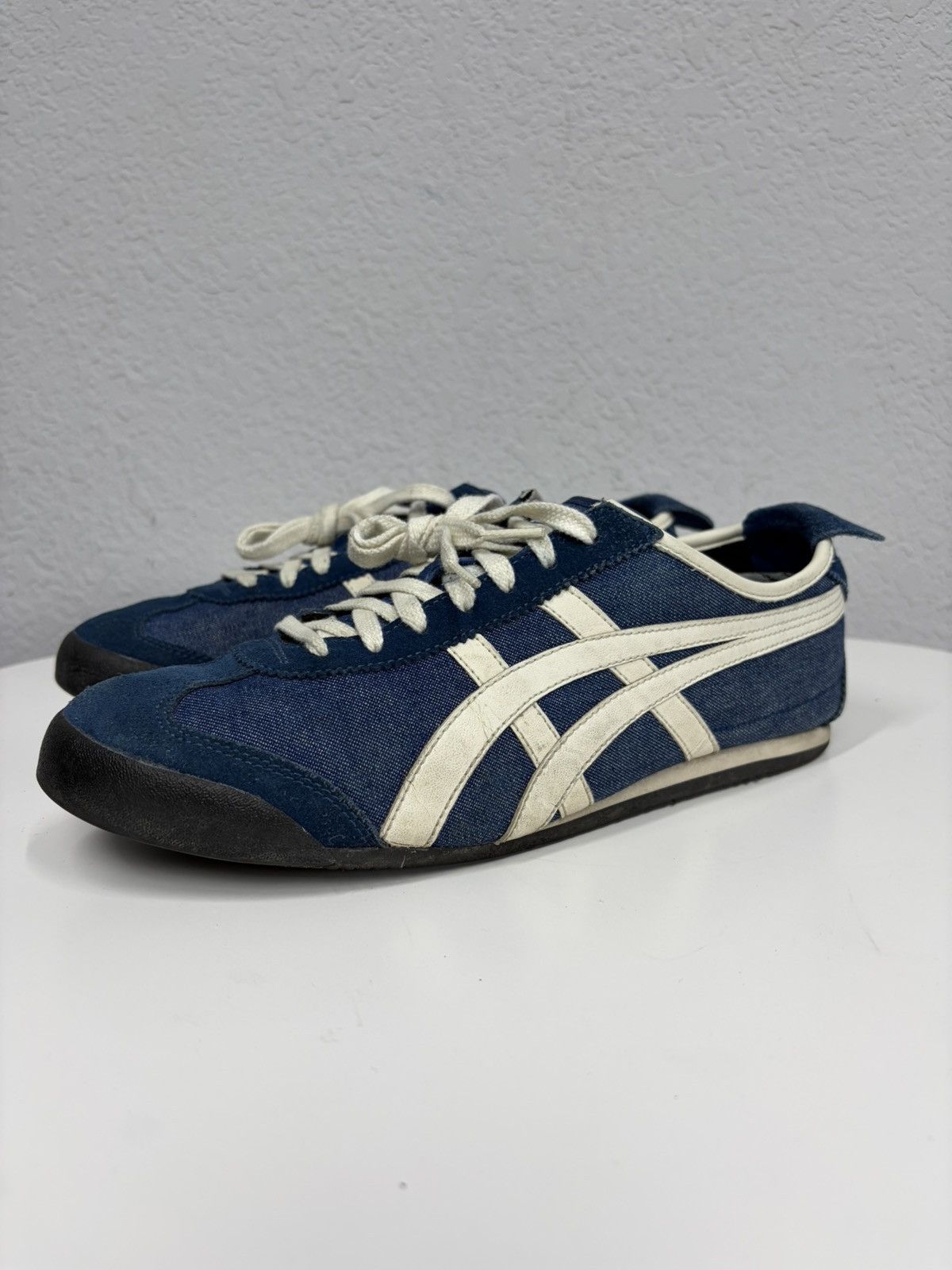Onitsuka Tiger Vintage Asics Onitsuka Tiger Denim Wash Shoes 66 Kill Bill Size US 10.5 / EU 43-44 - 3 Thumbnail