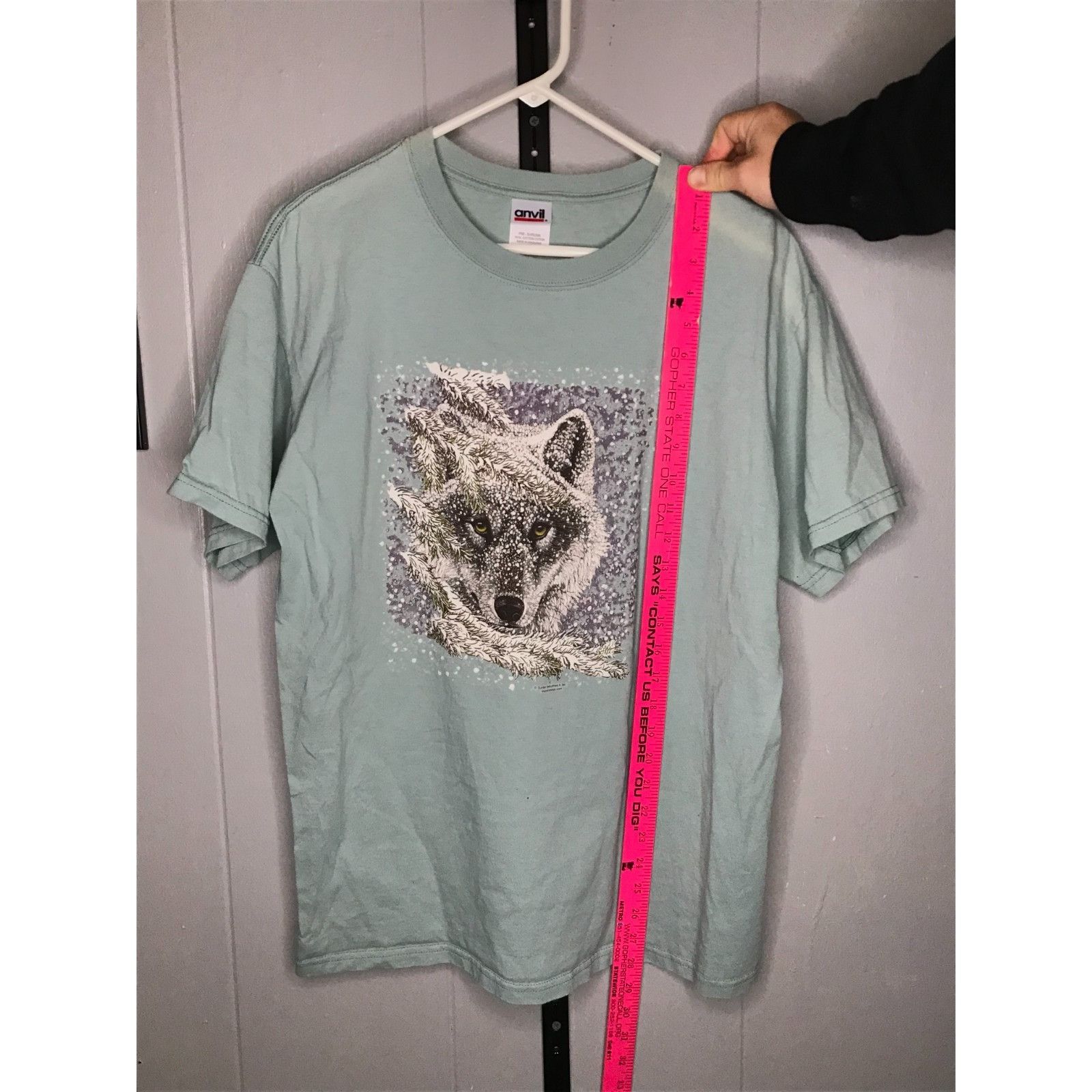 Other Vintage 80s Winter Wolf Animal Nature T-Shirt Size LG USA Ou Size US L / EU 52-54 / 3 - 7 Thumbnail