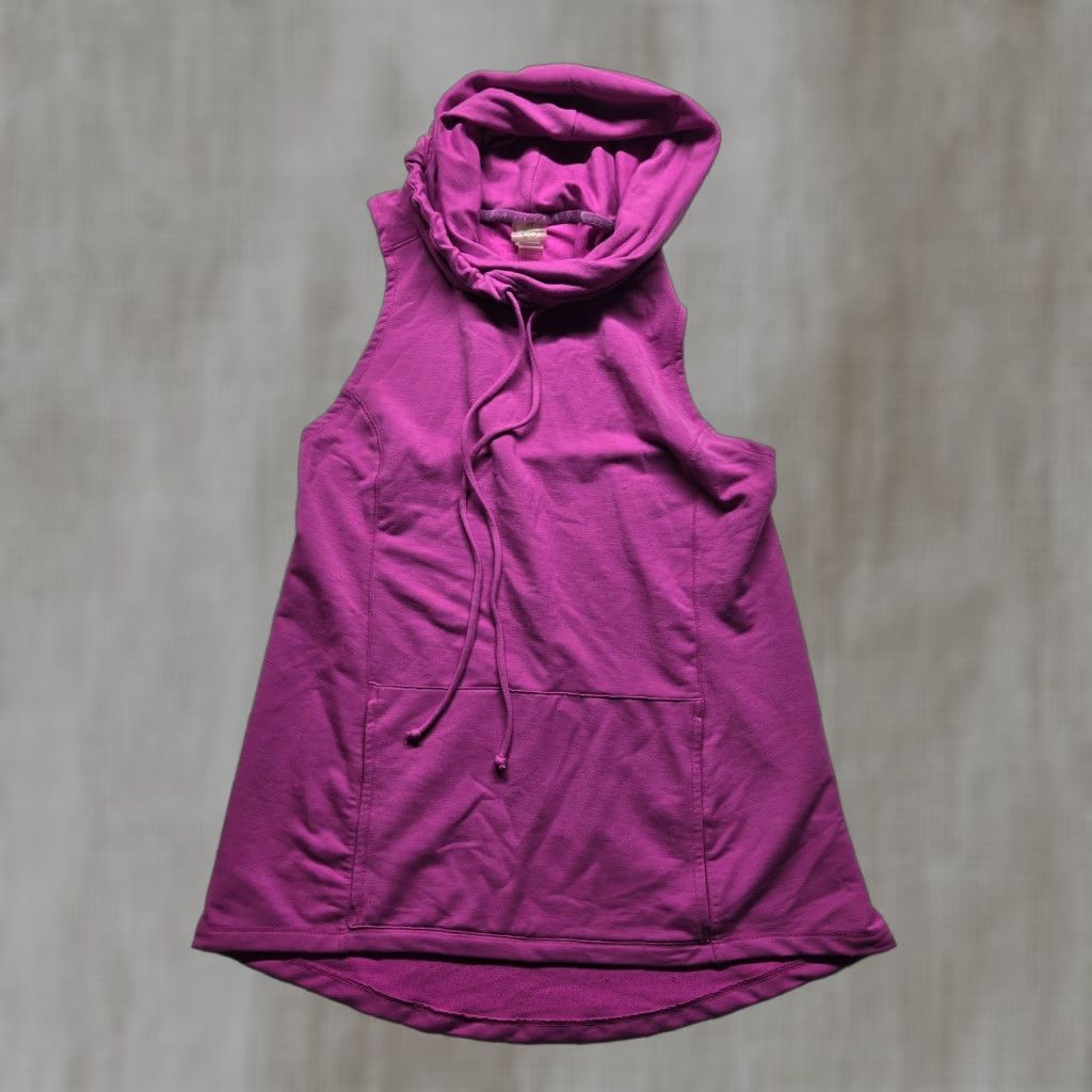 Vintage CALIA Purple Sleeveless Turtleneck Sweater Vest - Solid Knit - M - Women - Fall Winter Spring - Casual Wear - Dressy? Size M / US 6-8 / IT 42-44 - 1 Thumbnail