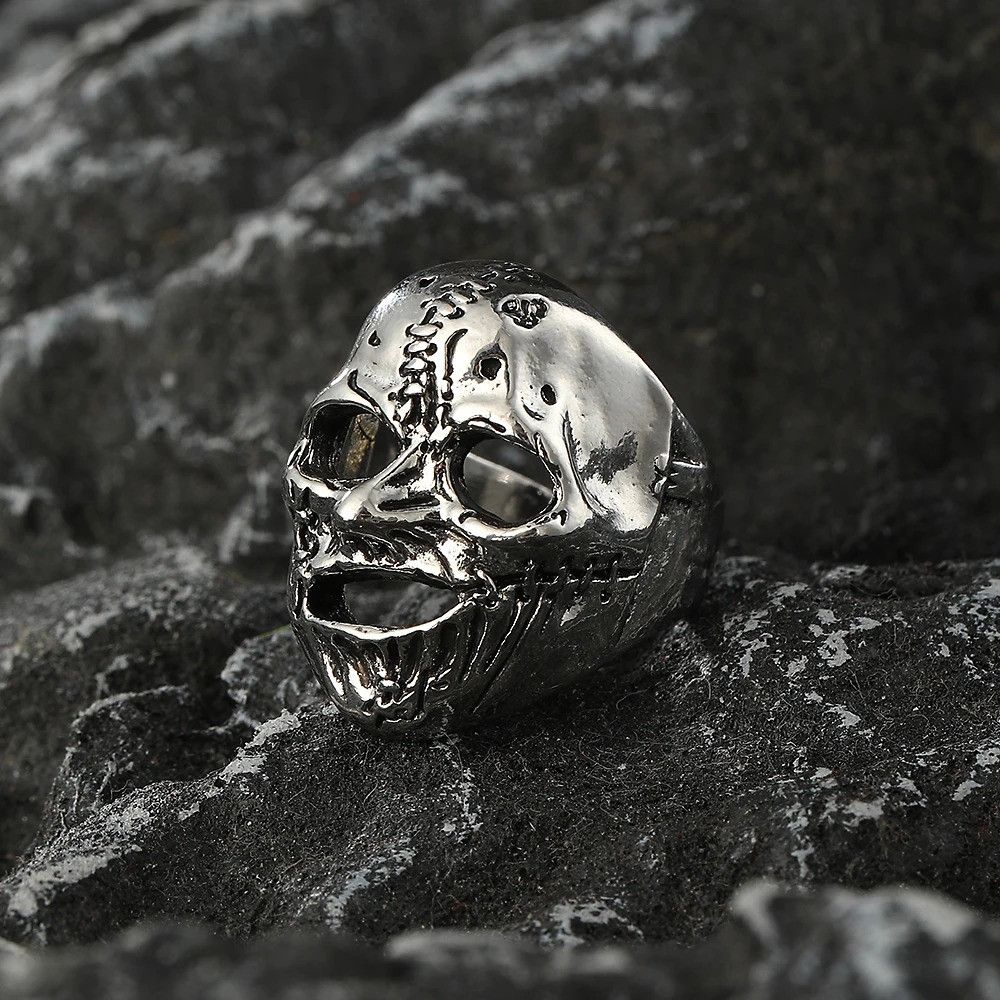 Jewelry Clown Skull Demon Men's Ring Size ONE SIZE - 1 Thumbnail