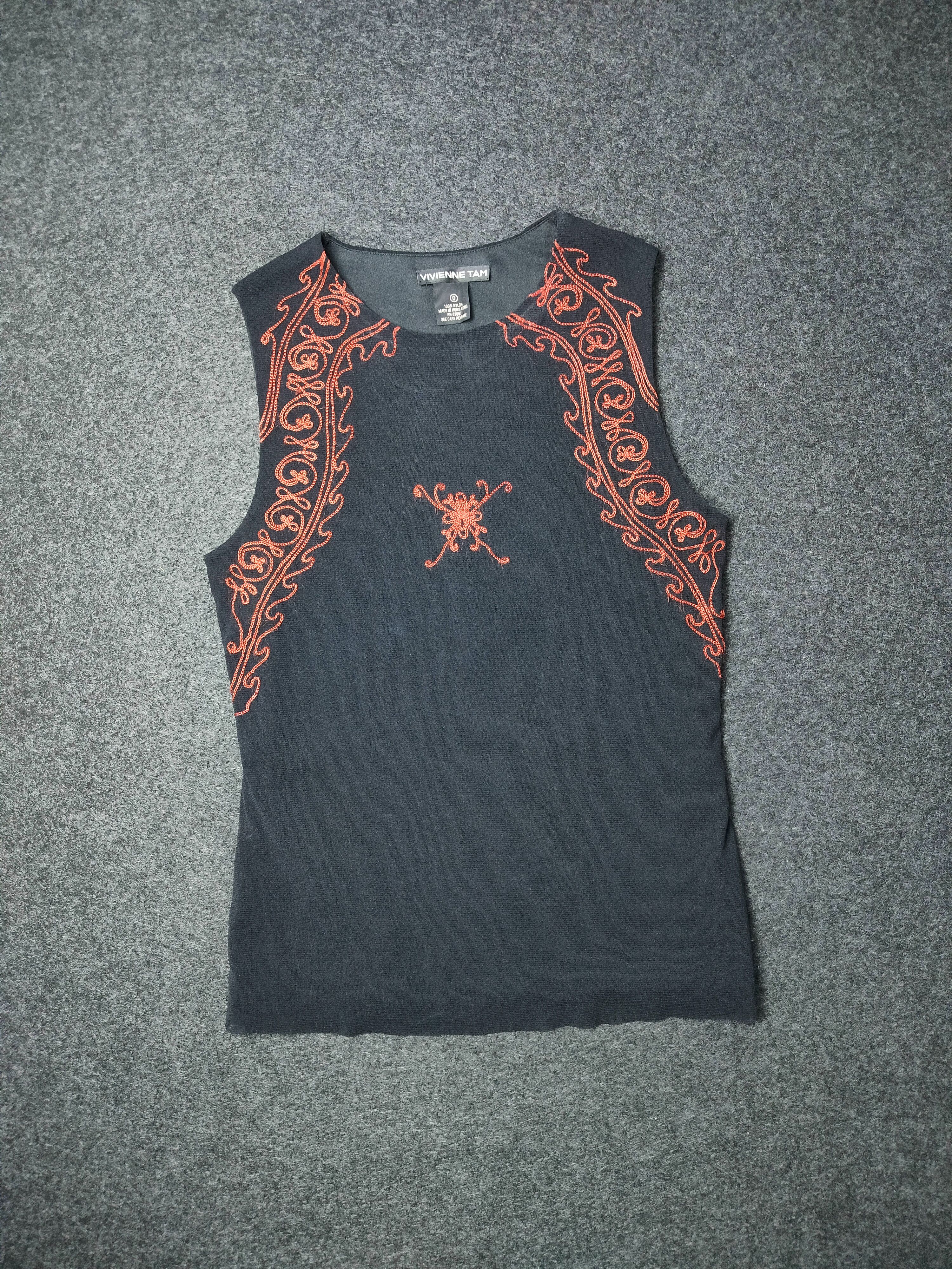 Vivienne Tam Vintage Vivienne Tam Embroid Mesh Size XS / US 0-2 / IT 36-38 - 1 Thumbnail