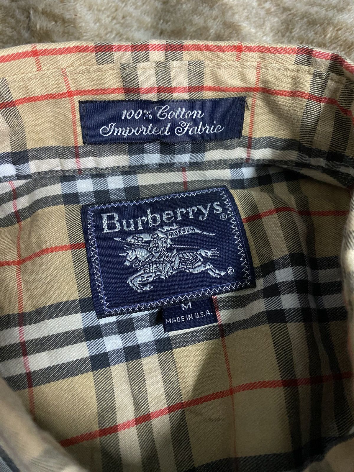 Burberry Vintage Burberrys nova check made in usa Size US M / EU 48-50 / 2 - 3 Thumbnail