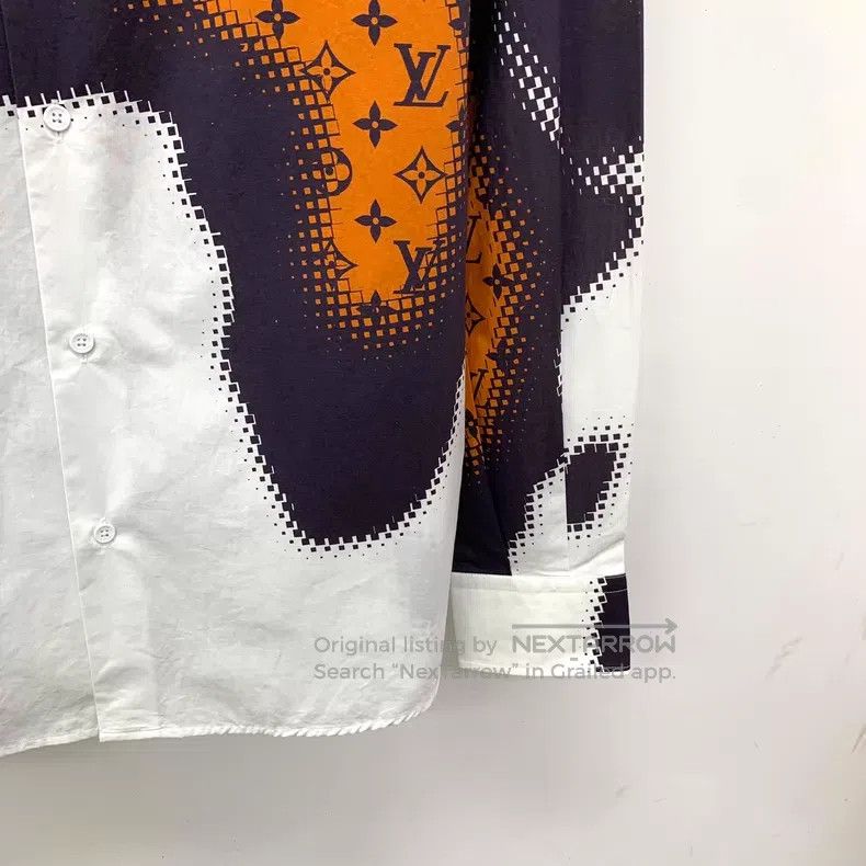 Louis Vuitton Louis Vuitton 24 white logo presbyopic cotton lapel single Size US M / EU 48-50 / 2 - 4 Thumbnail