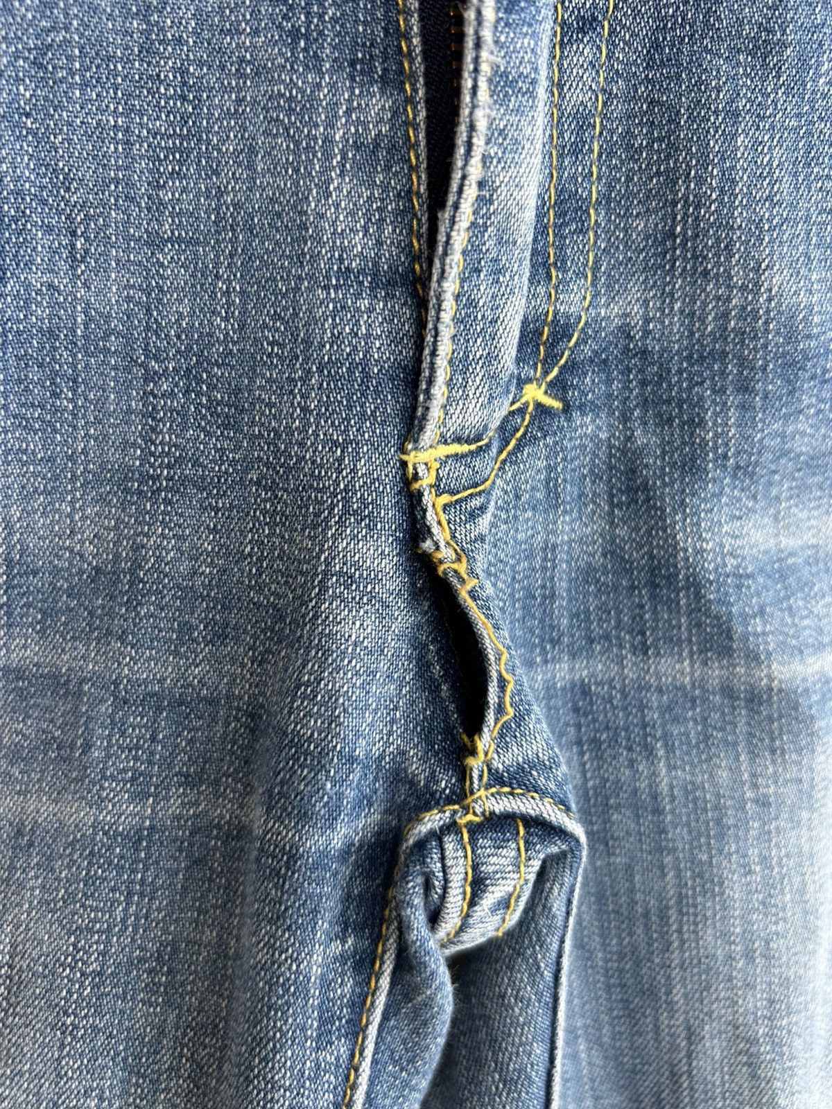 Stussy Stussy Semi Bootcut Distressed Jeans Size 26" / US 2 / IT 38 - 10 Thumbnail