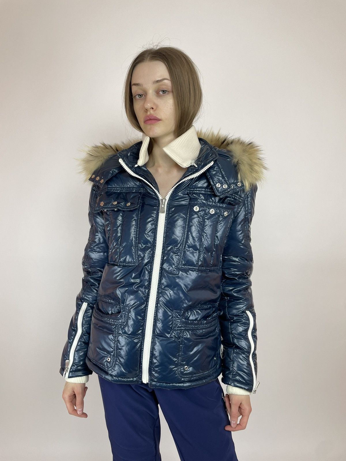 MONTECORE Dolomiti Down SKI Wax jacket winter Funs Womens