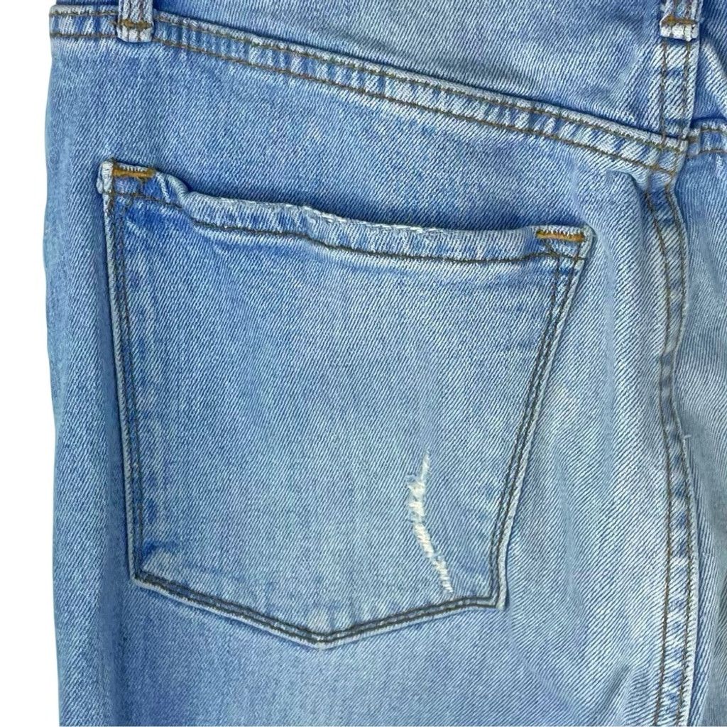 Other BLACK ORCHID LA Women's Designer Faded Raw Hem Blue Jeans M Size 31" - 6 Thumbnail