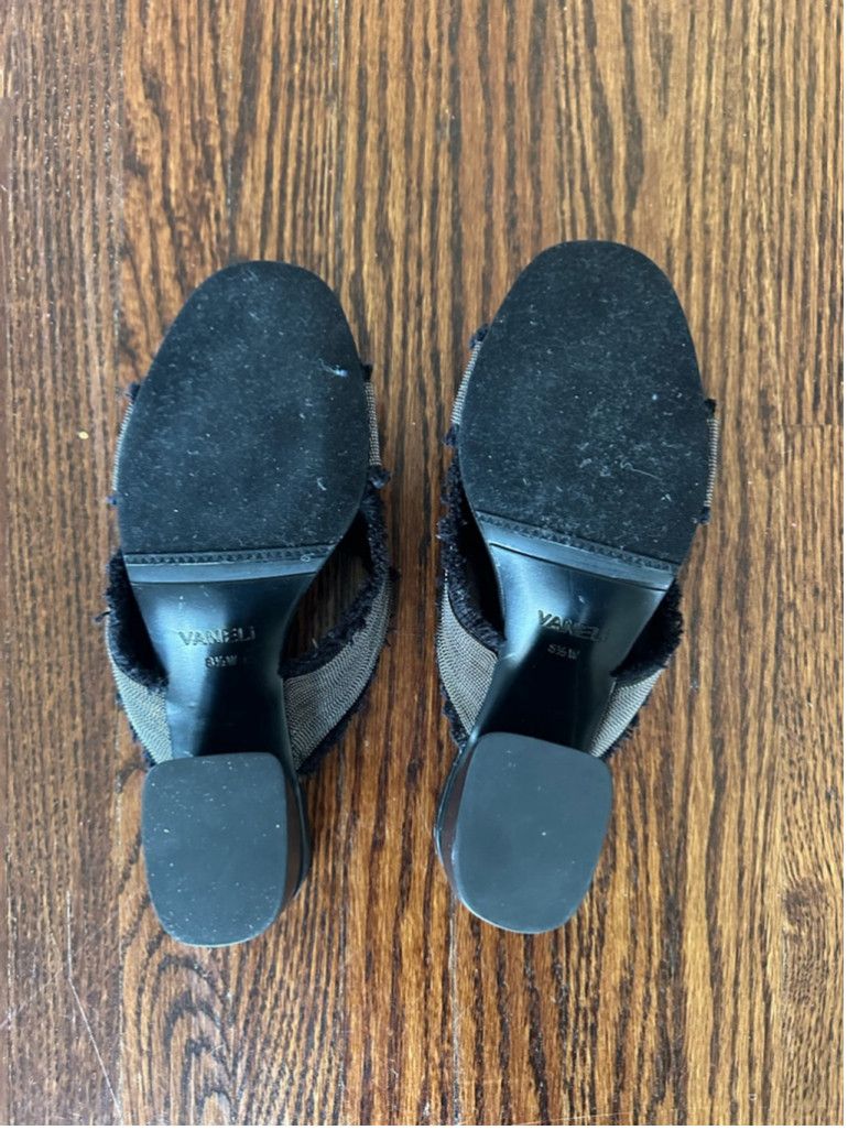 VANELI Women's Vaneli Mules Size 8.5W Black and Gray Size US 8.5 / IT 38.5 - 6 Thumbnail