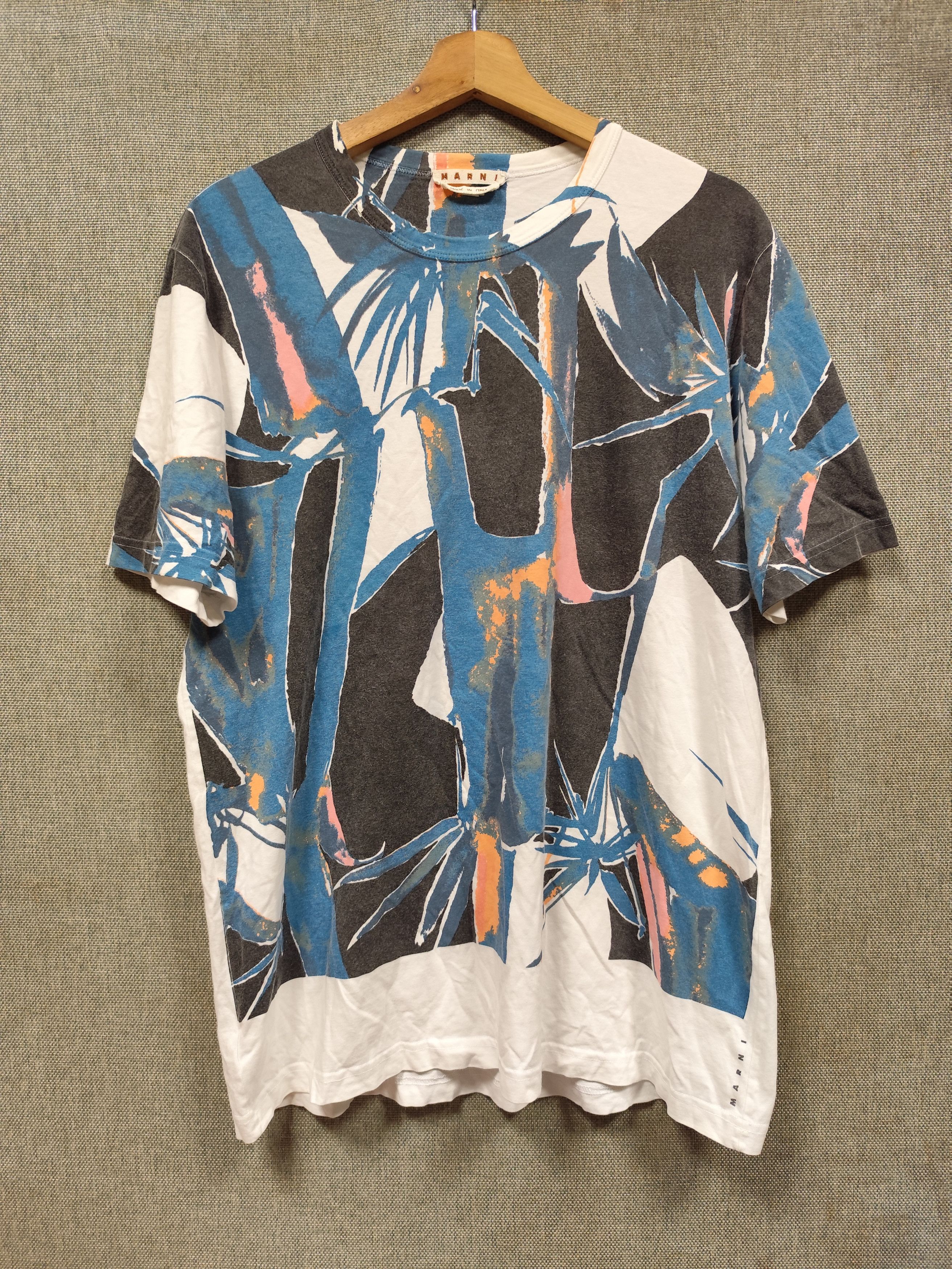 Marni Marni graphic tee Size US L / EU 52-54 / 3 - 1 Thumbnail