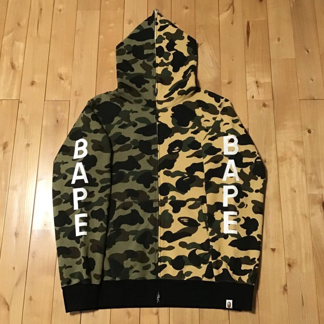 Bape BAPE Crazy 1st camo full zip hoodie a bathing ape 2XL XXL Size US XXL / EU 58 / 5 - 1 Thumbnail