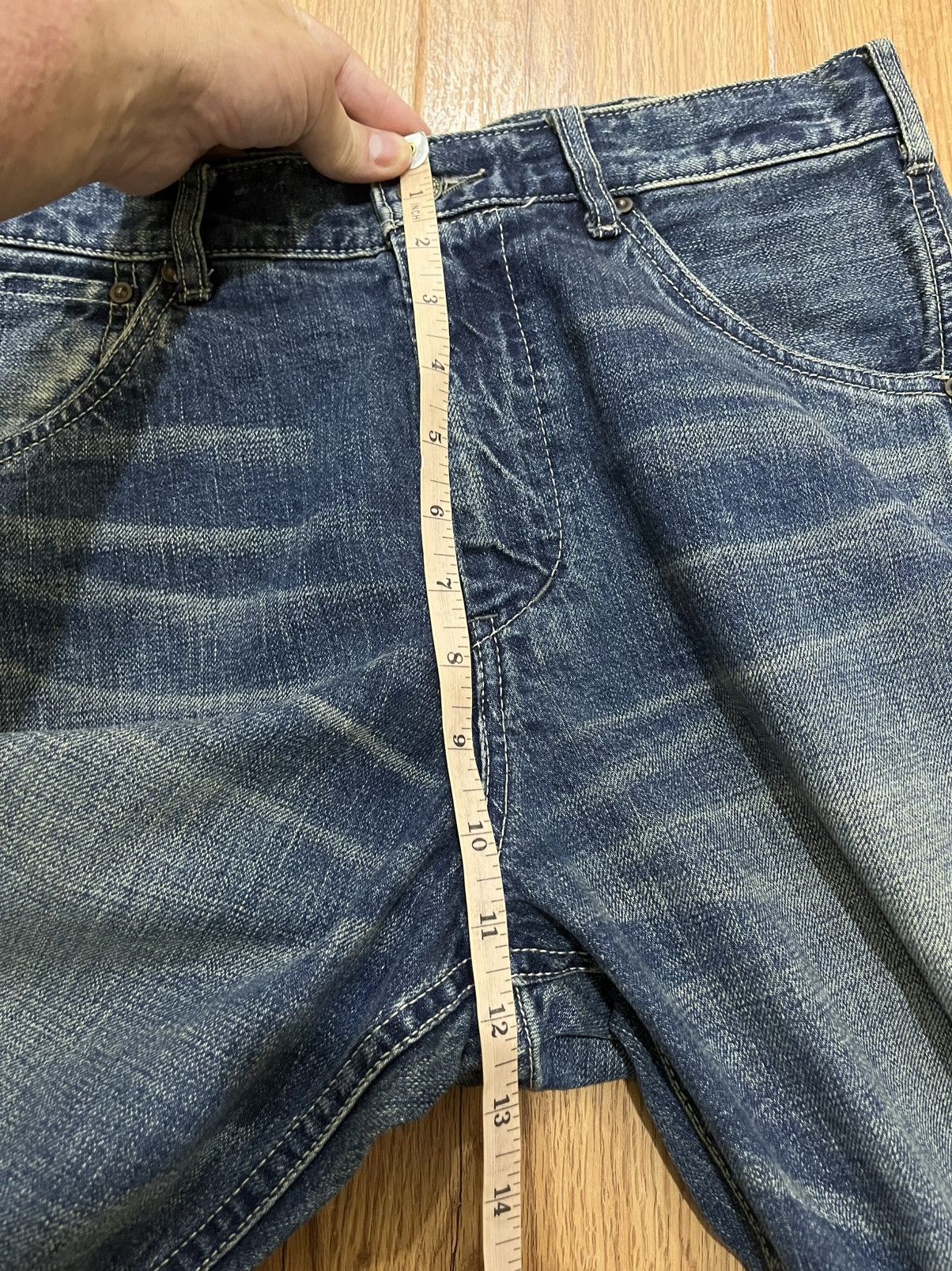 Johnbull Johnbull selvedge Carpenter denim buckle back jeans Size US 31 - 12 Thumbnail