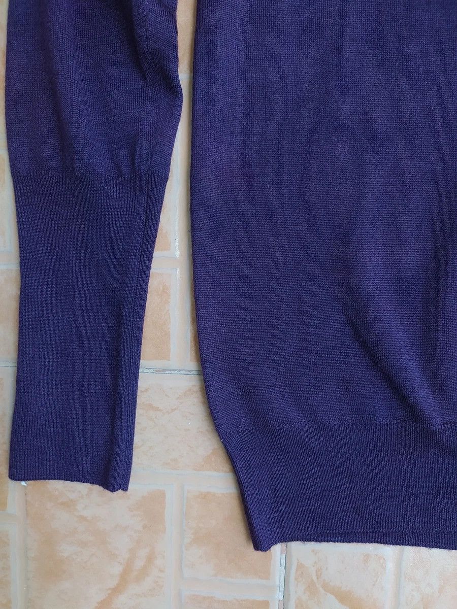 Cruciani CRUCIANI WOOL V NECK SWEATER SIZE 38 Size M / US 6-8 / IT 42-44 - 4 Thumbnail