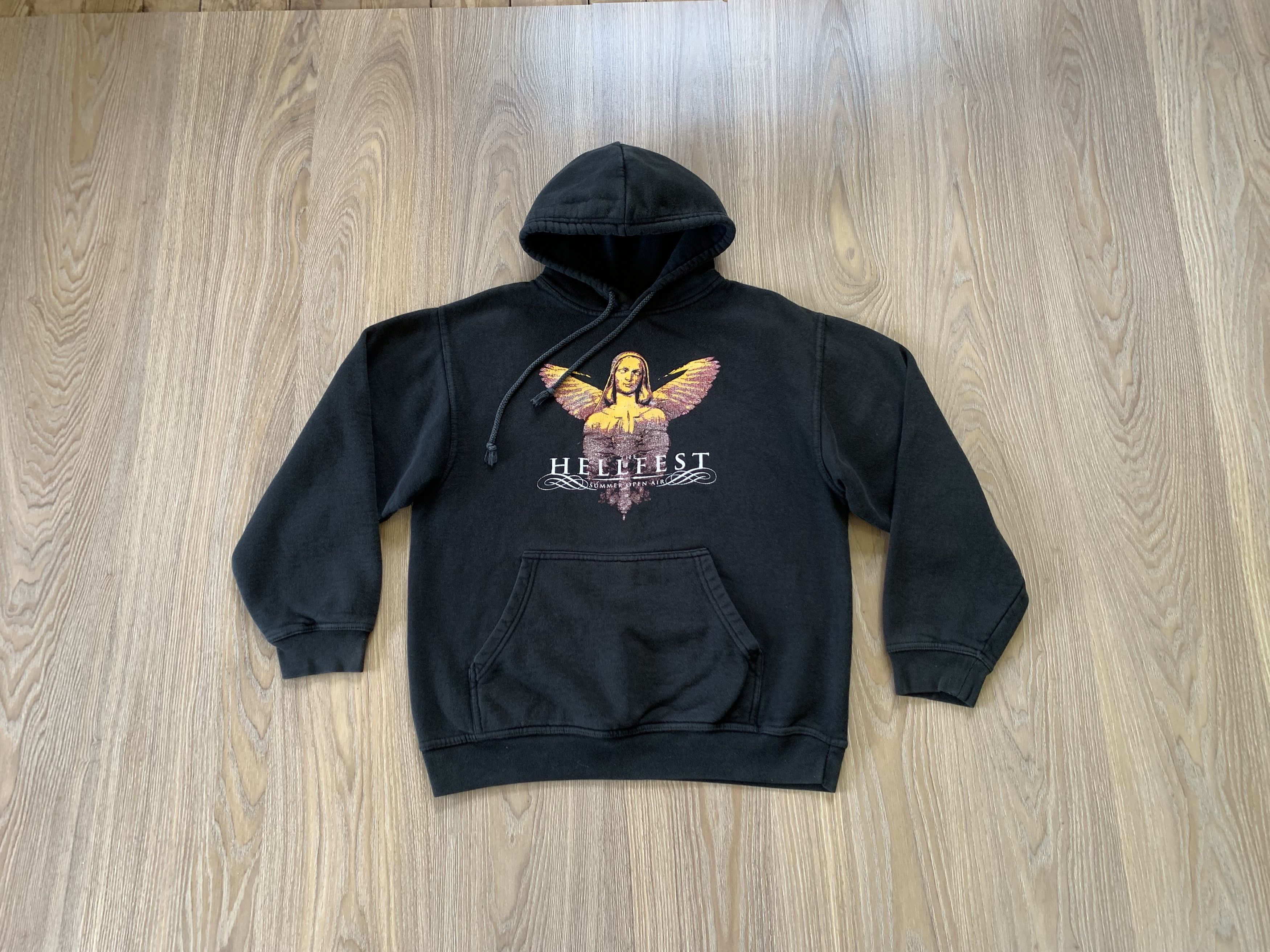 Band Tees × Vintage Rare Vintage Starworld HellFest Printed Hoodie Size US M / EU 48-50 / 2 - 1 Thumbnail