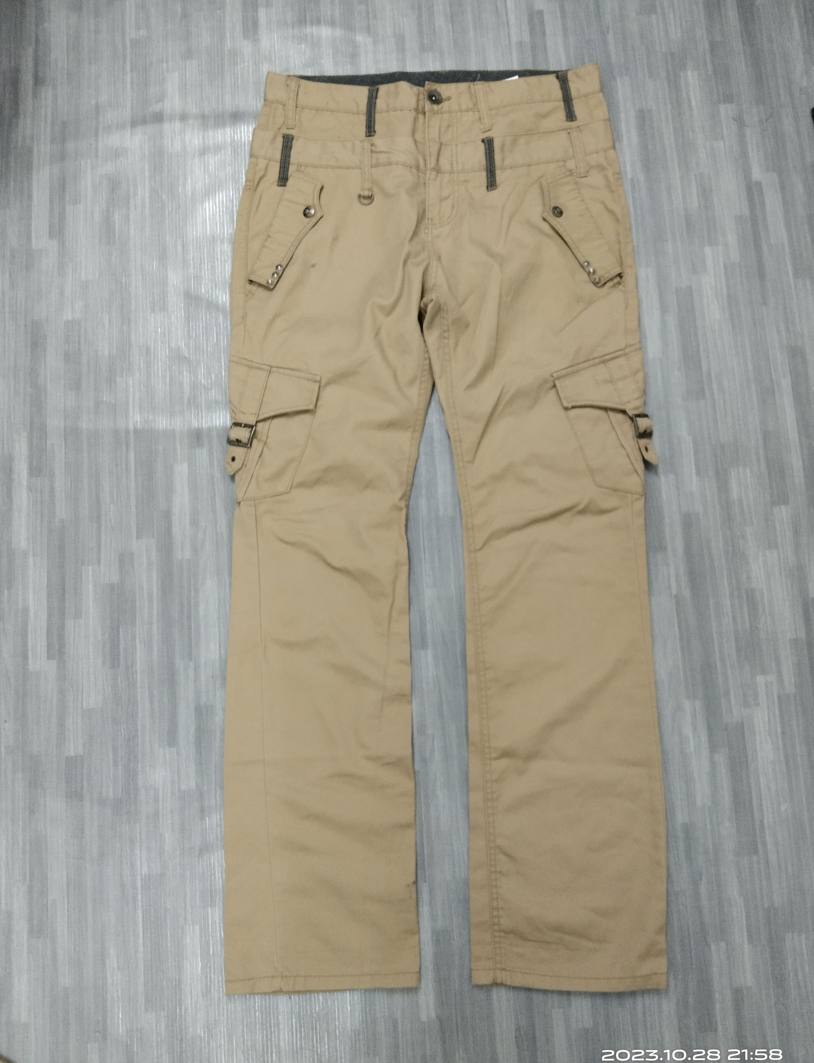 Other DOUBLE WAIST CARGO DOUBLE FOCUS PANTS Size US 33 - 2 Thumbnail
