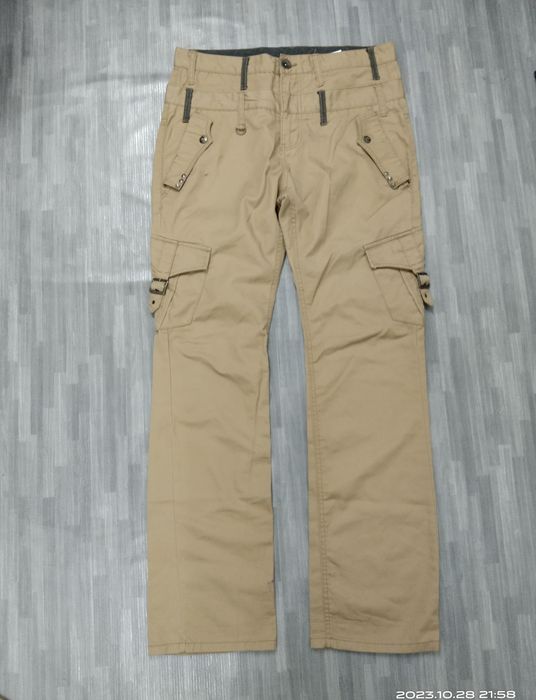 Double Waist Cargo Pants