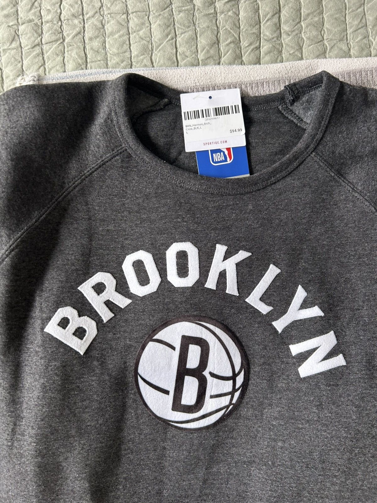 NBA Brooklyn Nets Crewneck sweatshirt Size US L / EU 52-54 / 3 - 3 Thumbnail