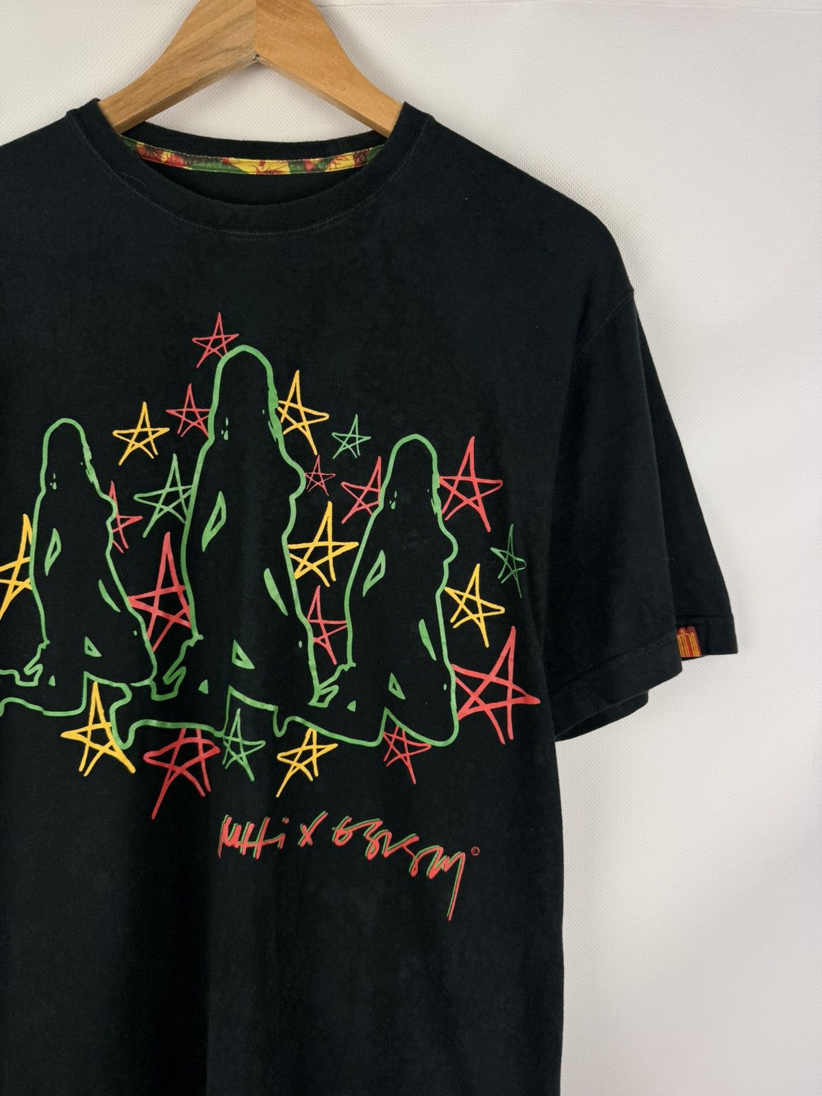 Maharishi Rare MHI Maharishi Overprinted Short Sleeve Cotton T Shirt Size US L / EU 52-54 / 3 - 5 Thumbnail