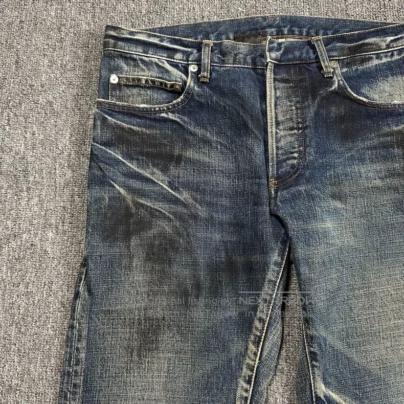 Dior Dior Retro Washed Distressed Jeans Size US 30 / EU 46 - 2 Thumbnail