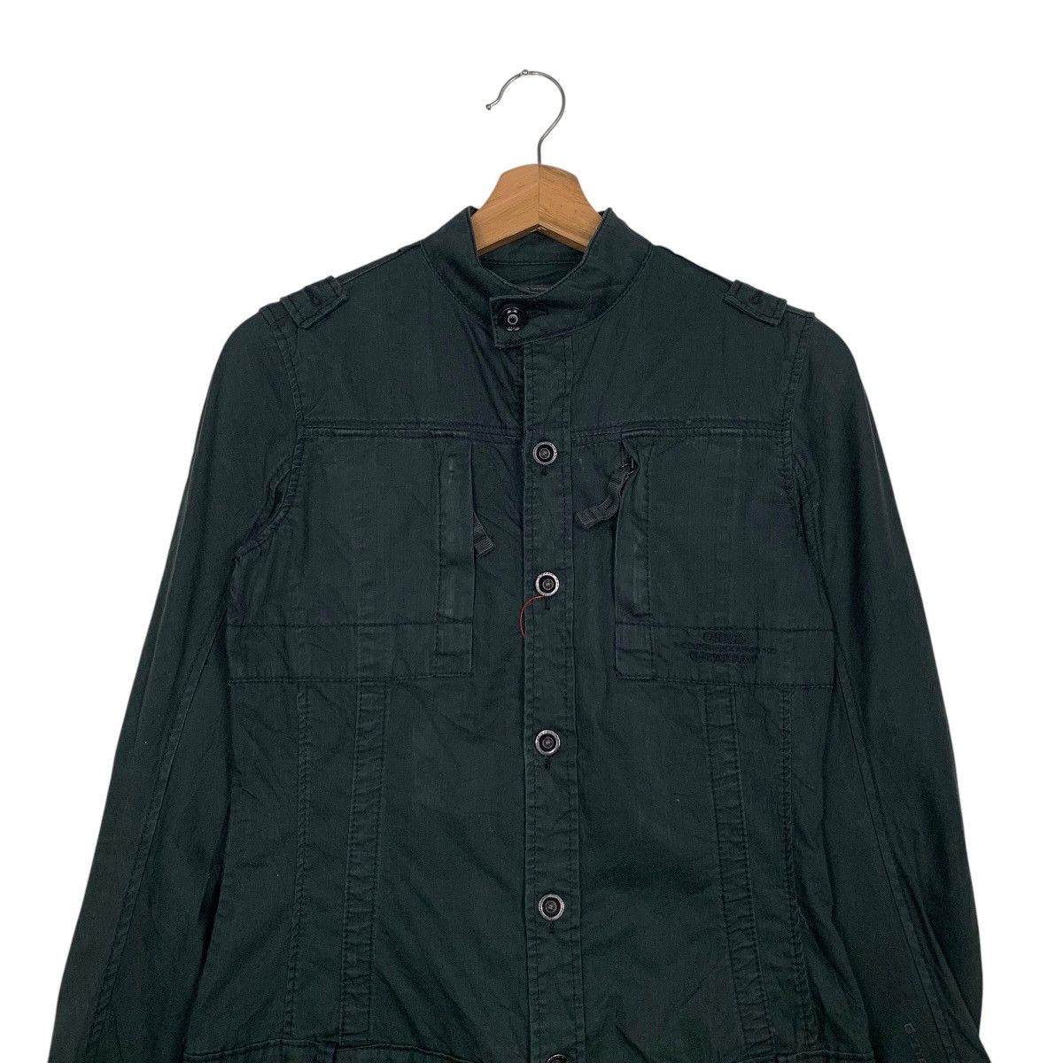 G-Star G-STAR RAW Buttoned Cotton Overcoat Jacket #2778-C125 Size S / US 4 / IT 40 - 2 Thumbnail