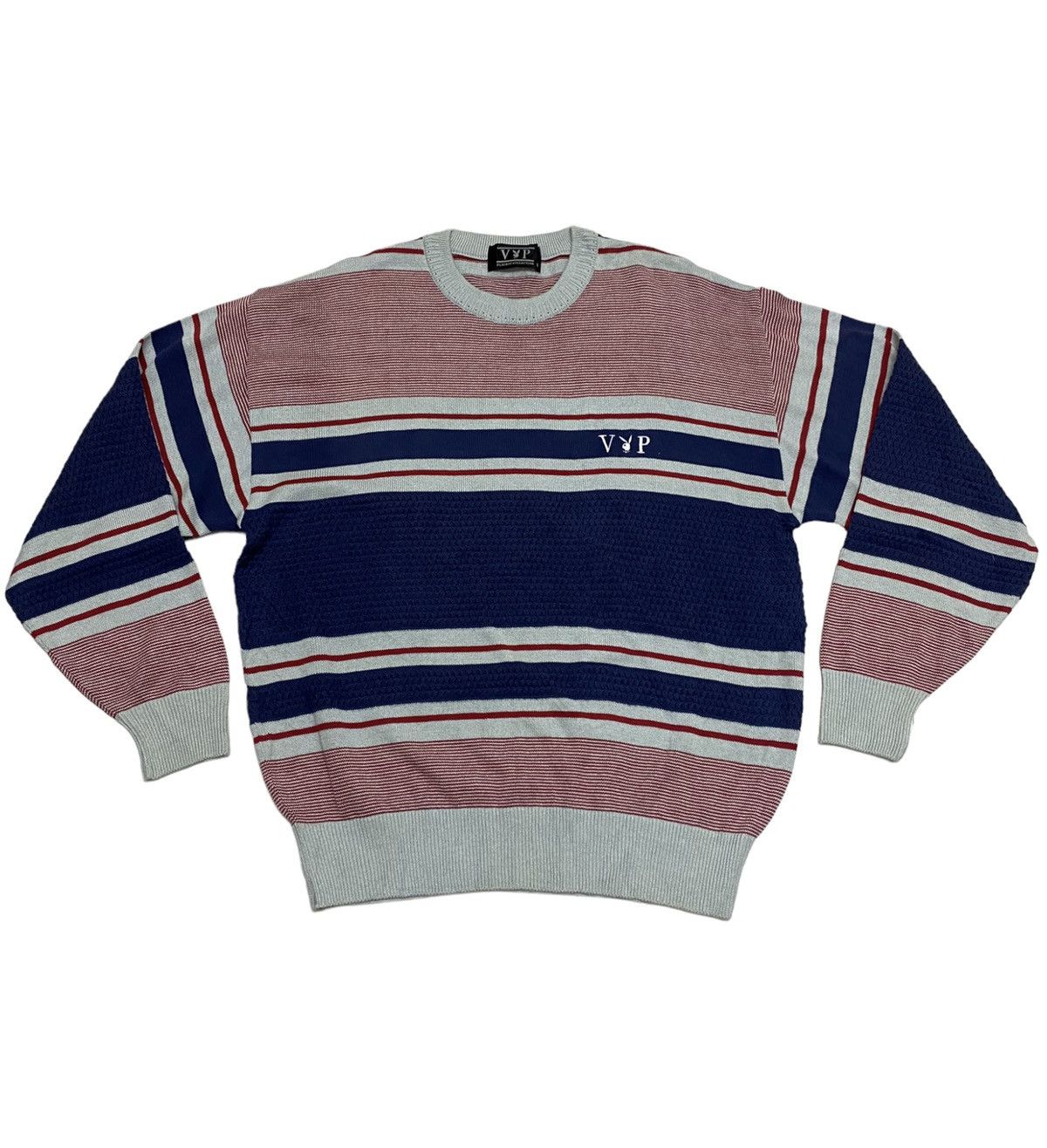 Vintage Playboy Stripe Knitwear Crewneck (C2)