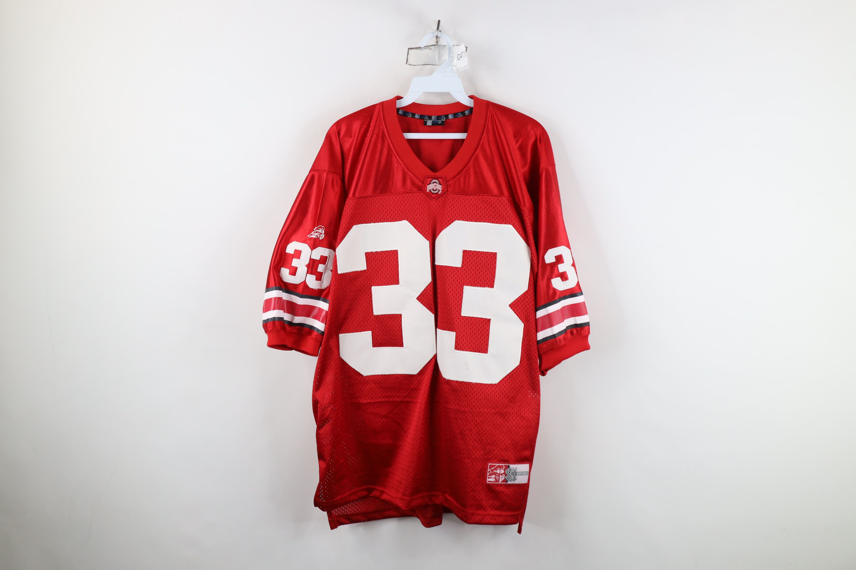 Vintage Vintage The Ohio State University Football Jersey Red #33 Size US M / EU 48-50 / 2 - 1 Thumbnail