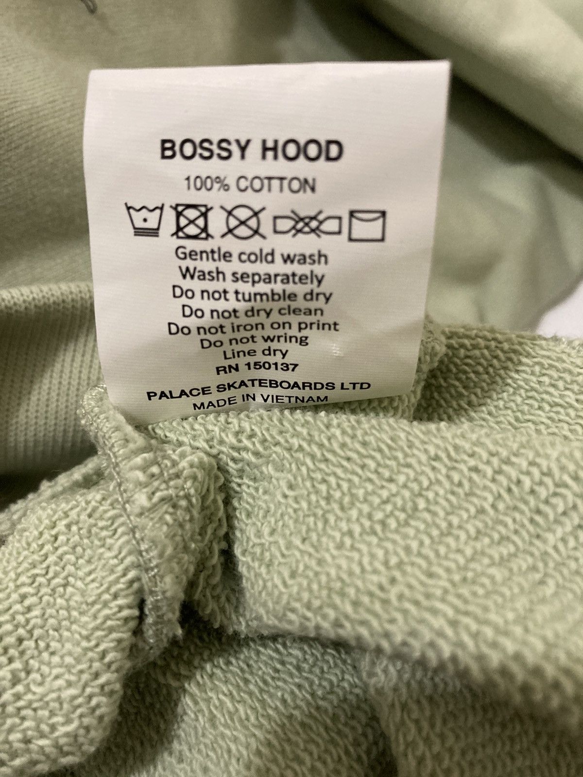 Palace Palace Bossy Hood Green Spiritz Size US M / EU 48-50 / 2 - 7 Thumbnail