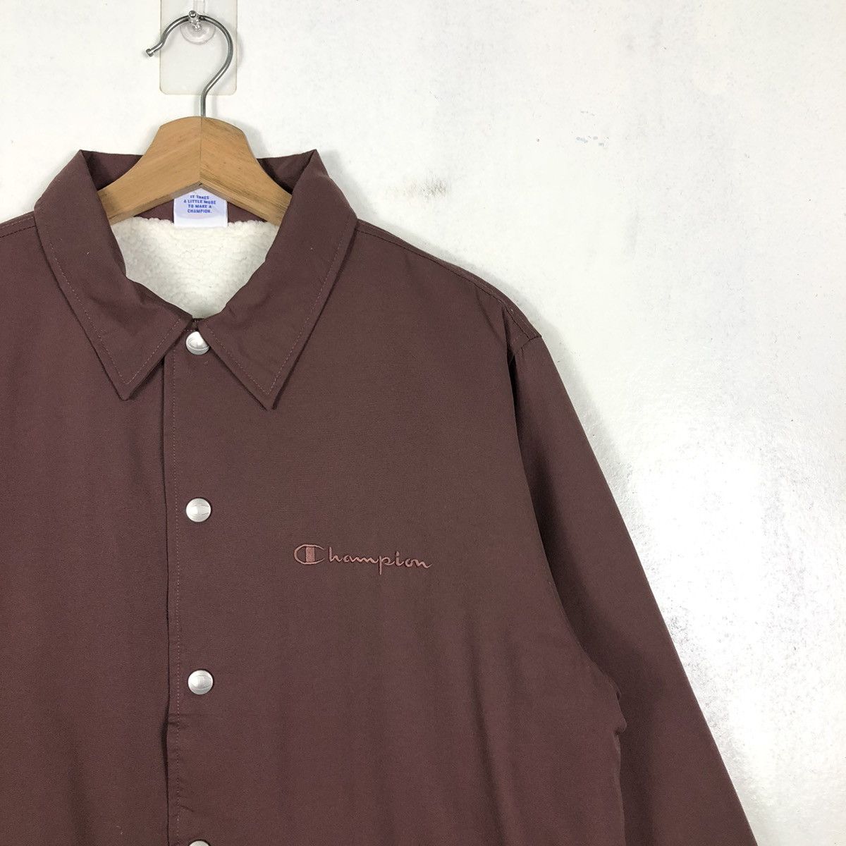 Japanese Brand 🔥90’s Vintage Training Jacket Champion Big Logo Snap Button Size US S / EU 44-46 / 1 - 6 Thumbnail