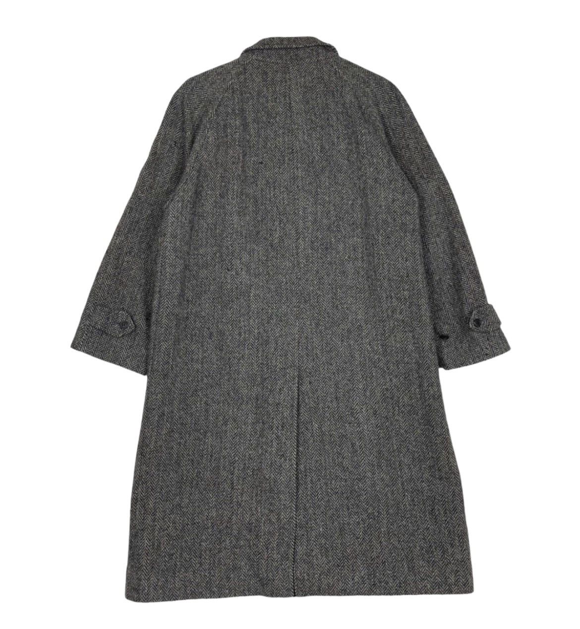 Harris Tweed × Japanese Brand 💥HARRIS TWEED HERRINGBONE LONG JACKET Size US M / EU 48-50 / 2 - 11 Thumbnail