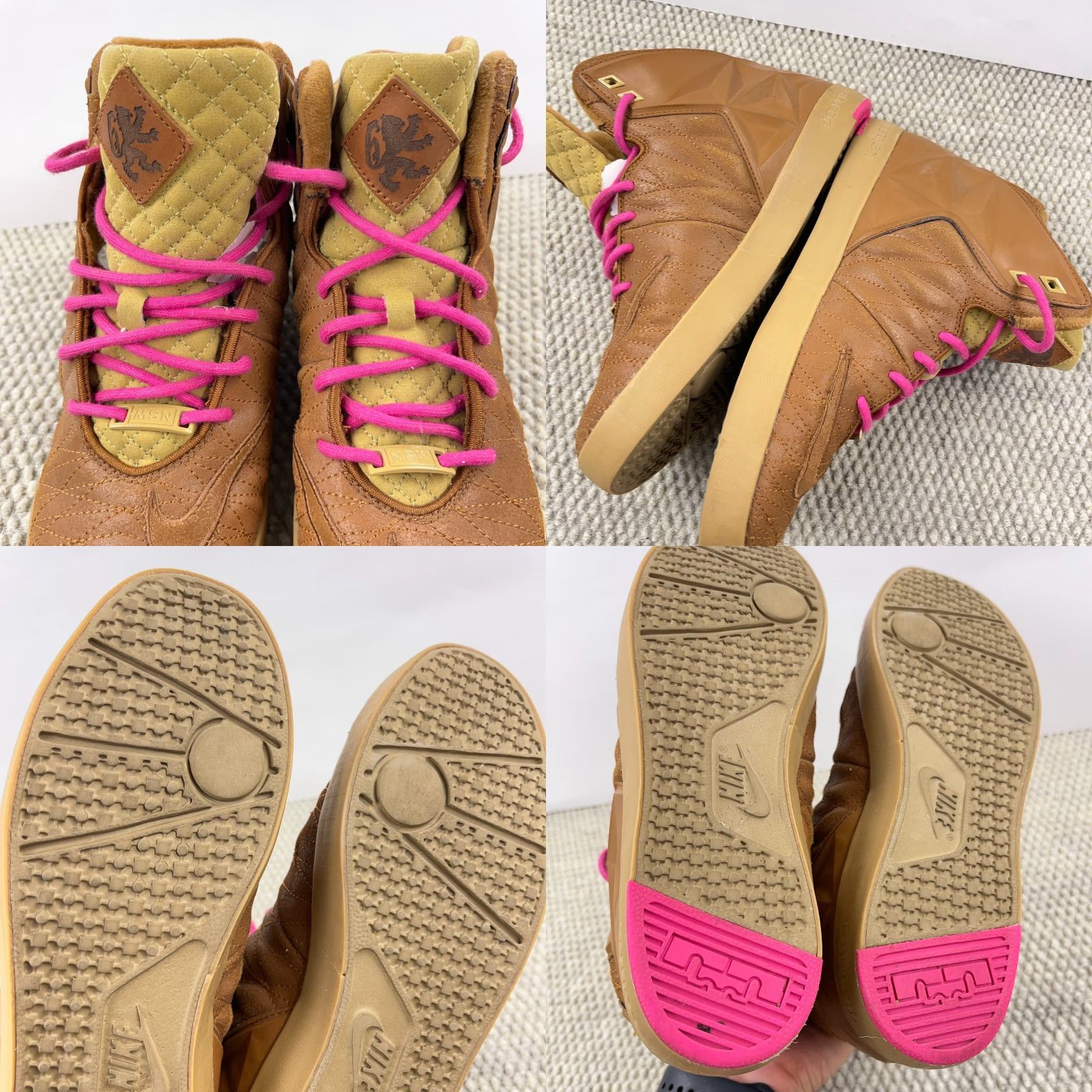 Nike Nike LeBron Xi NSW Lifestyle Hazelnut 616766-200 High Top Sneakers Size 7 Size US L / EU 52-54 / 3 - 8 Thumbnail