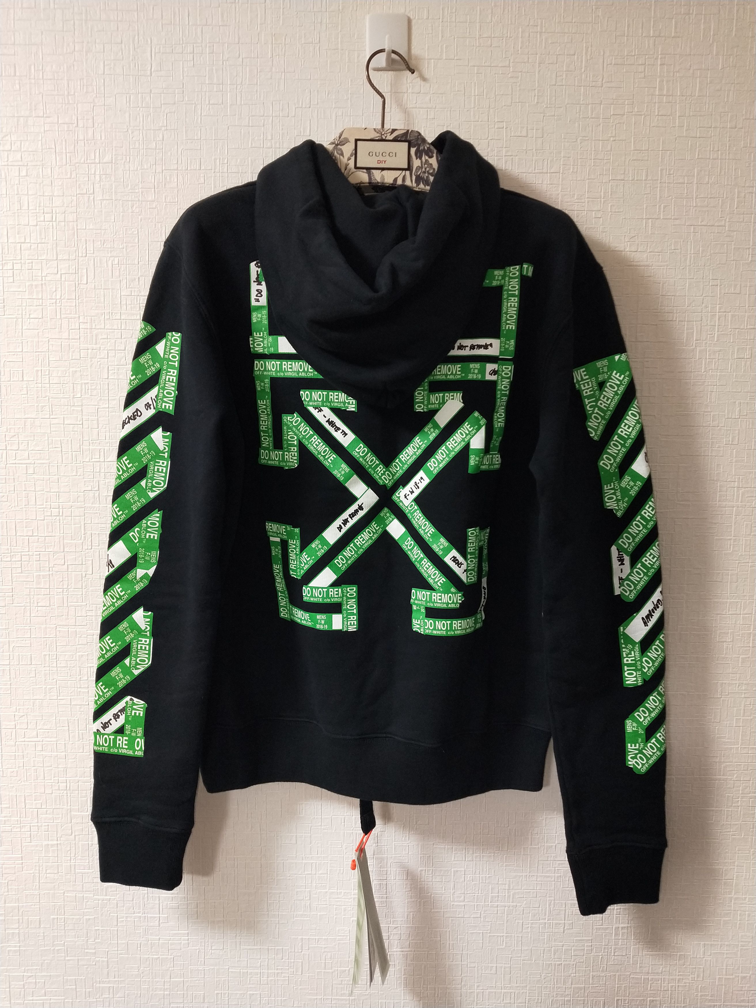 Off White Ssense Tape Arrow Hoodie Grailed