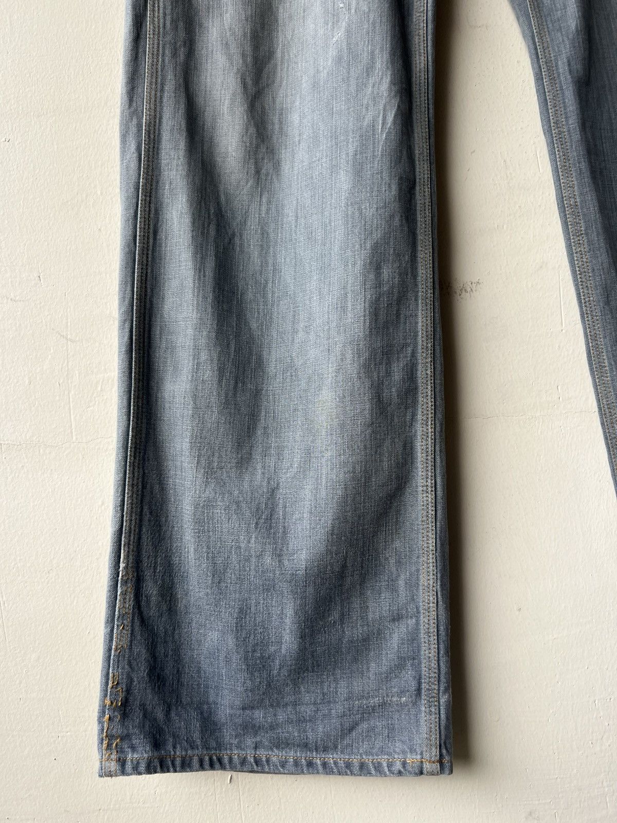 Stevenson Overall Co. Stevenson Overall Japan Distress Mud Denim Workwear Jeans Size US 32 / EU 48 - 12 Thumbnail
