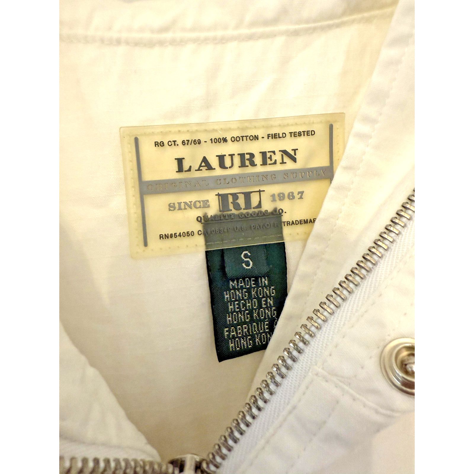 Lauren Ralph Lauren Lauren Ralph Lauren Jacket Womens SM White Utility Anorak Size S / US 4 / IT 40 - 4 Thumbnail