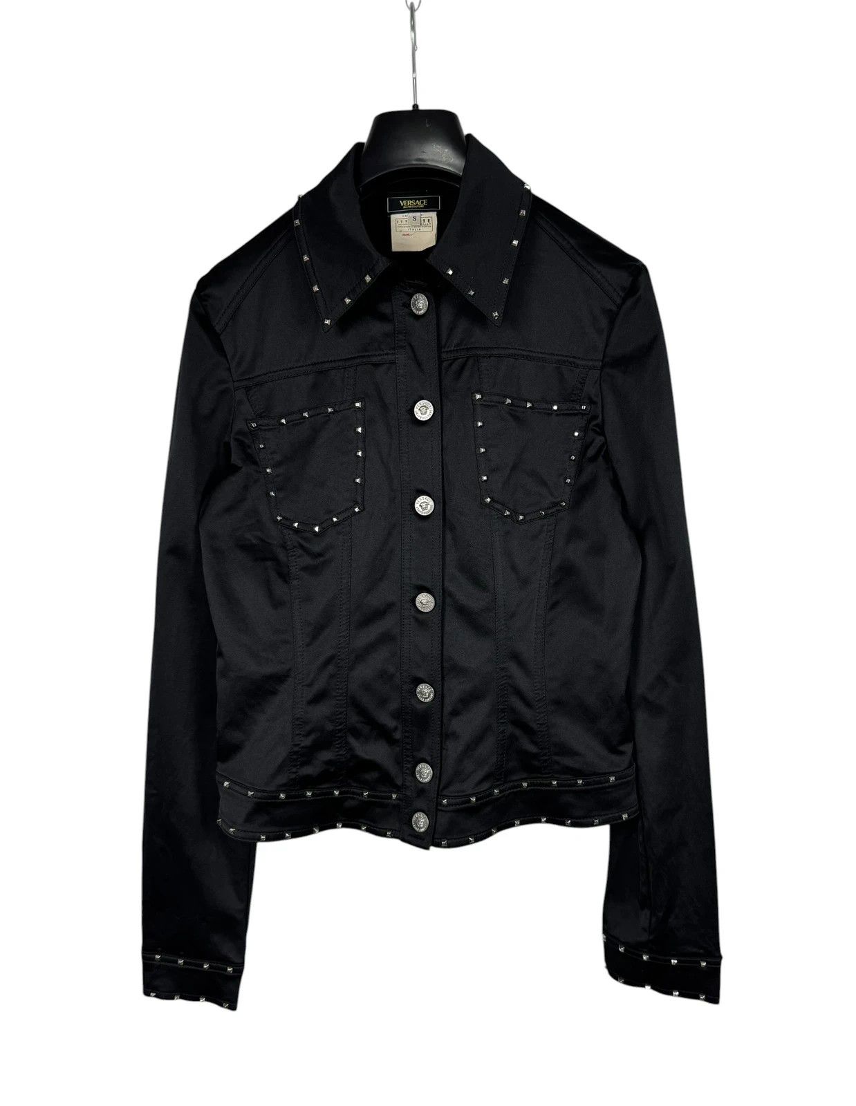 Versace Jeans Couture Versace Jeans Couture Spikes Bomber Jacket Cotton size S Size S / US 4 / IT 40 - 11 Thumbnail