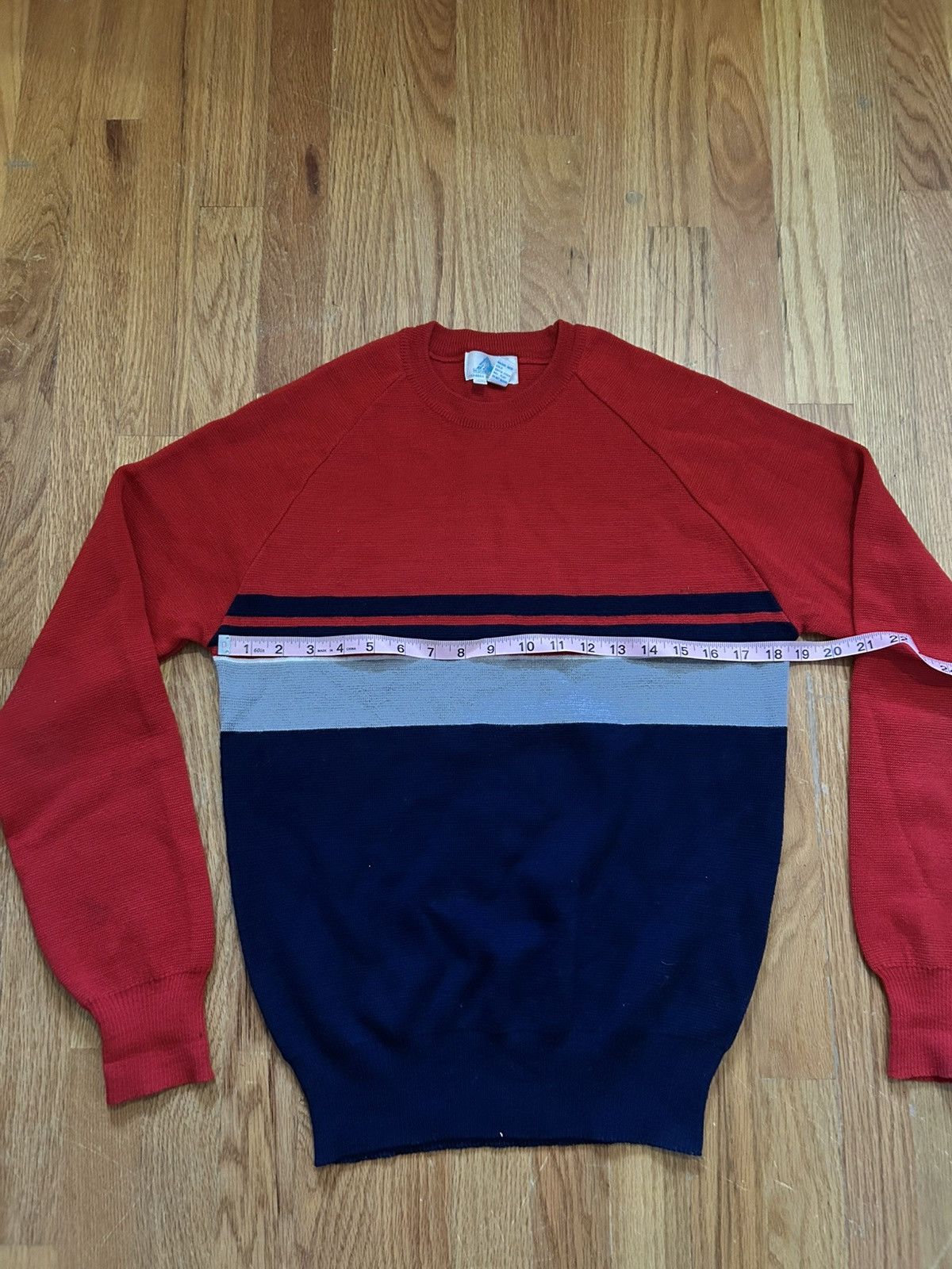 Other Mount Cervin Men’s Striped Ski Sweater Medium 80s Size US M / EU 48-50 / 2 - 7 Thumbnail