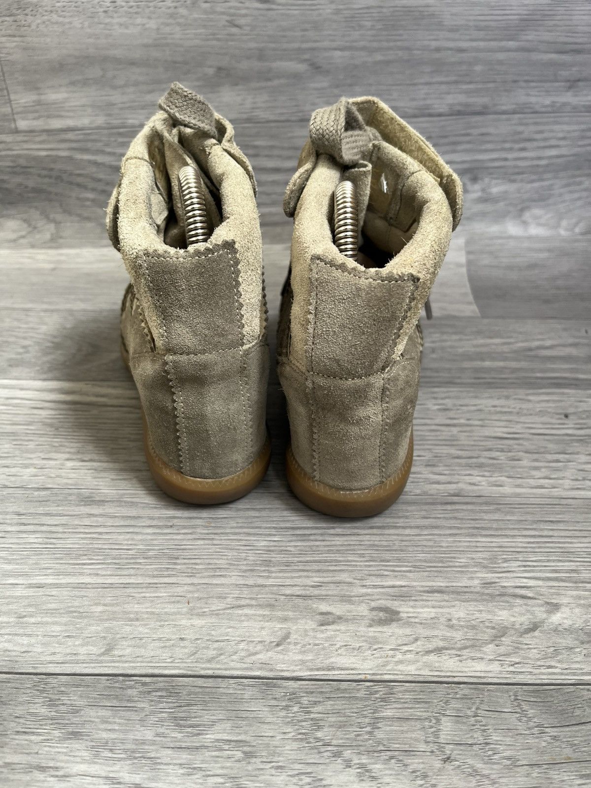 Isabel Marant Isabel marant bobby suede wedge sneakers sz 38 Size US 8 / IT 38 - 5 Thumbnail