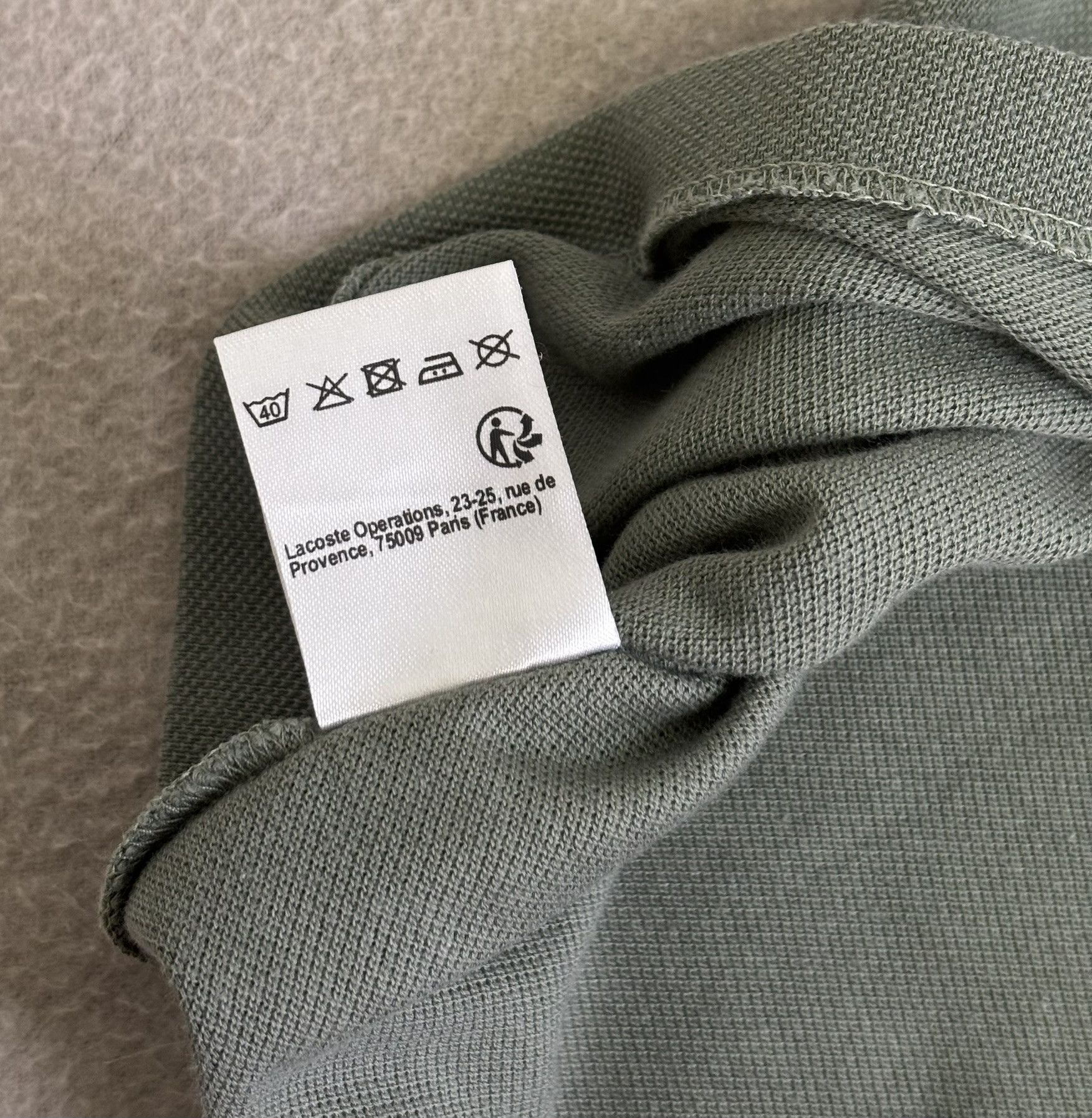 Lacoste Lacoste Polo with Pocket Size M Size US M / EU 48-50 / 2 - 11 Thumbnail