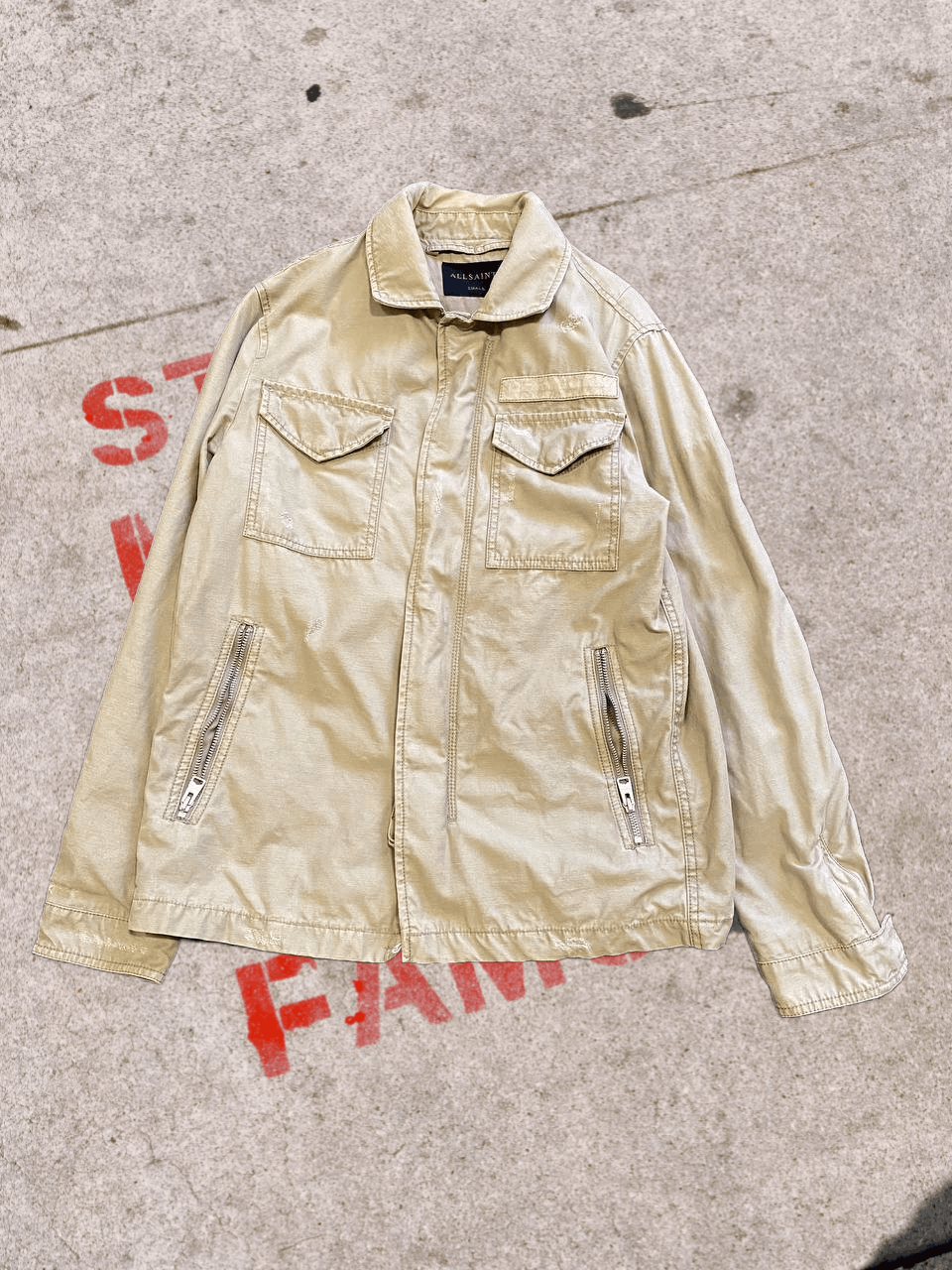 Allsaints Streetwear Vintage Jacket Cargo Allsaints Size US S / EU 44-46 / 1 - 1 Thumbnail