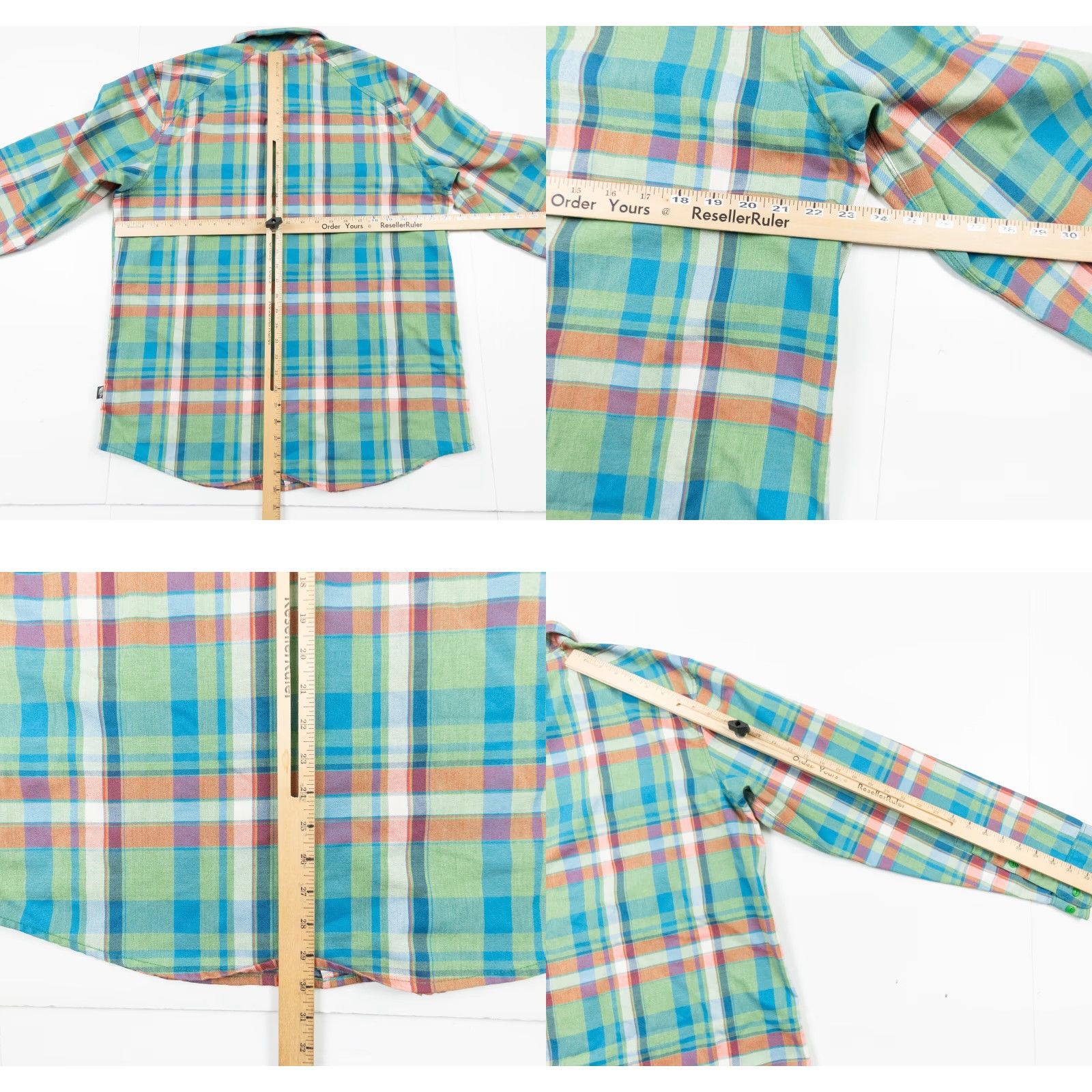 The North Face The North Face Shirt Mens Large Green Button Down Long Sleeve Plaid Outdoors Size US L / EU 52-54 / 3 - 8 Thumbnail