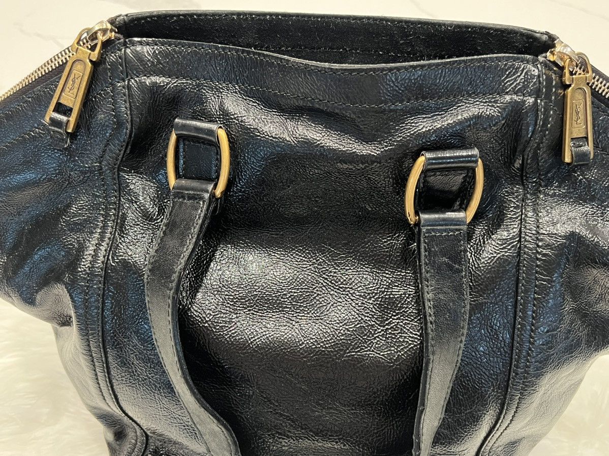 Yves Saint Laurent Yves Saint Laurent Roady Tote – Black – Pre-Hedi Slimane Era Size ONE SIZE - 3 Thumbnail