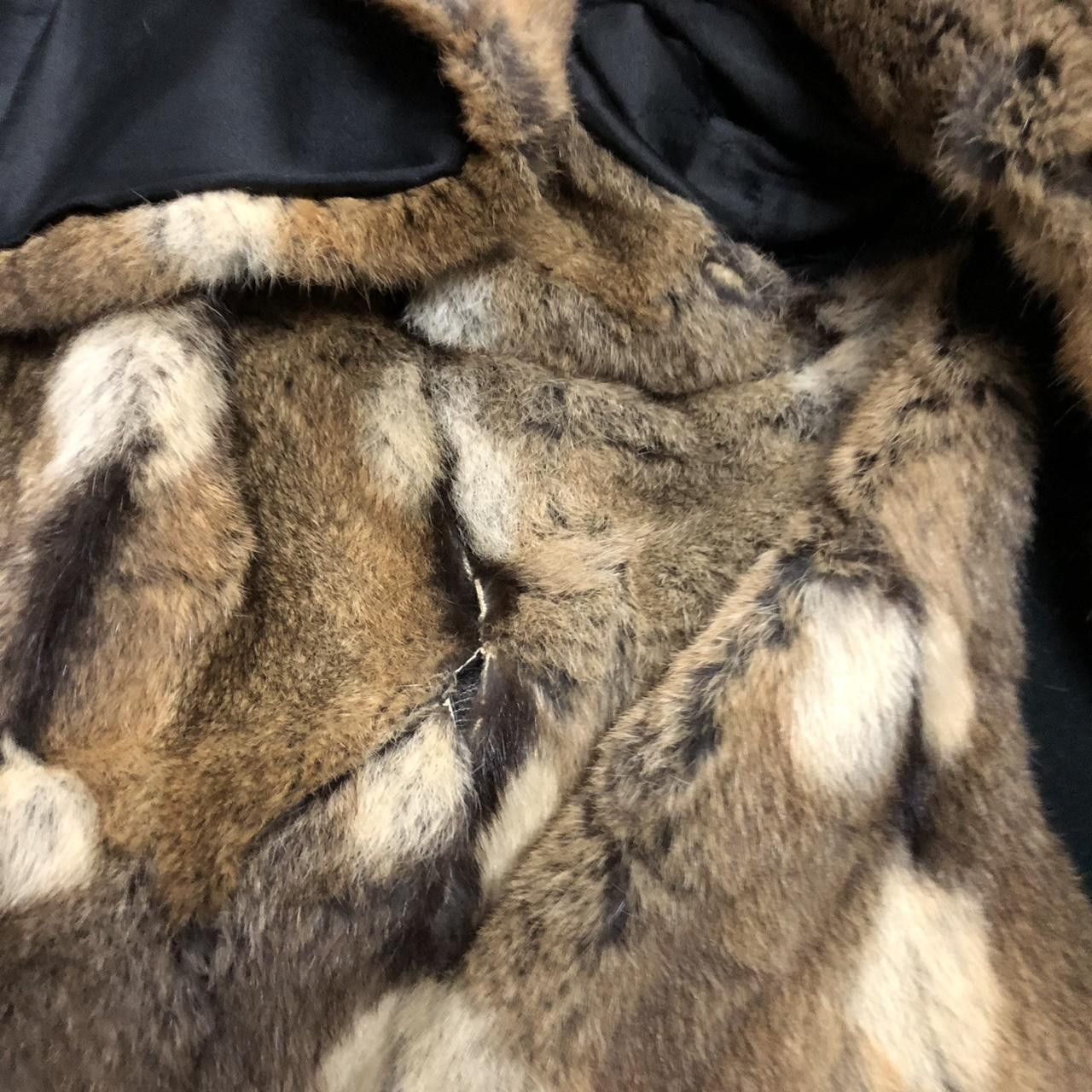 Other Black and brown faux fur coat with a touch of elegance Size XL / US 12-14 / IT 48-50 - 3 Thumbnail
