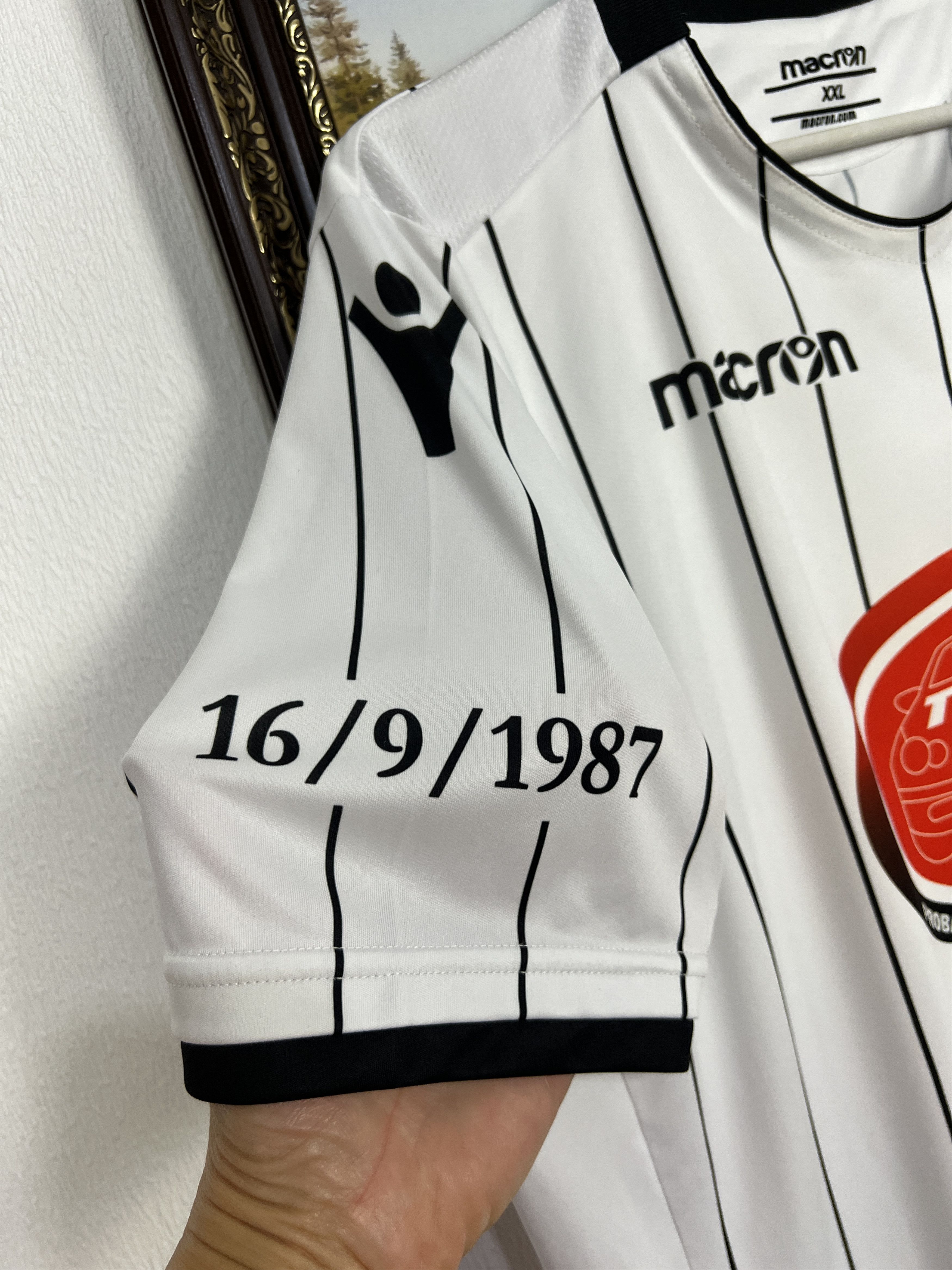 Macron Merthyr Town Football Shirts Soccer White Macron Mens Trikot Size US XXL / EU 58 / 5 - 4 Thumbnail