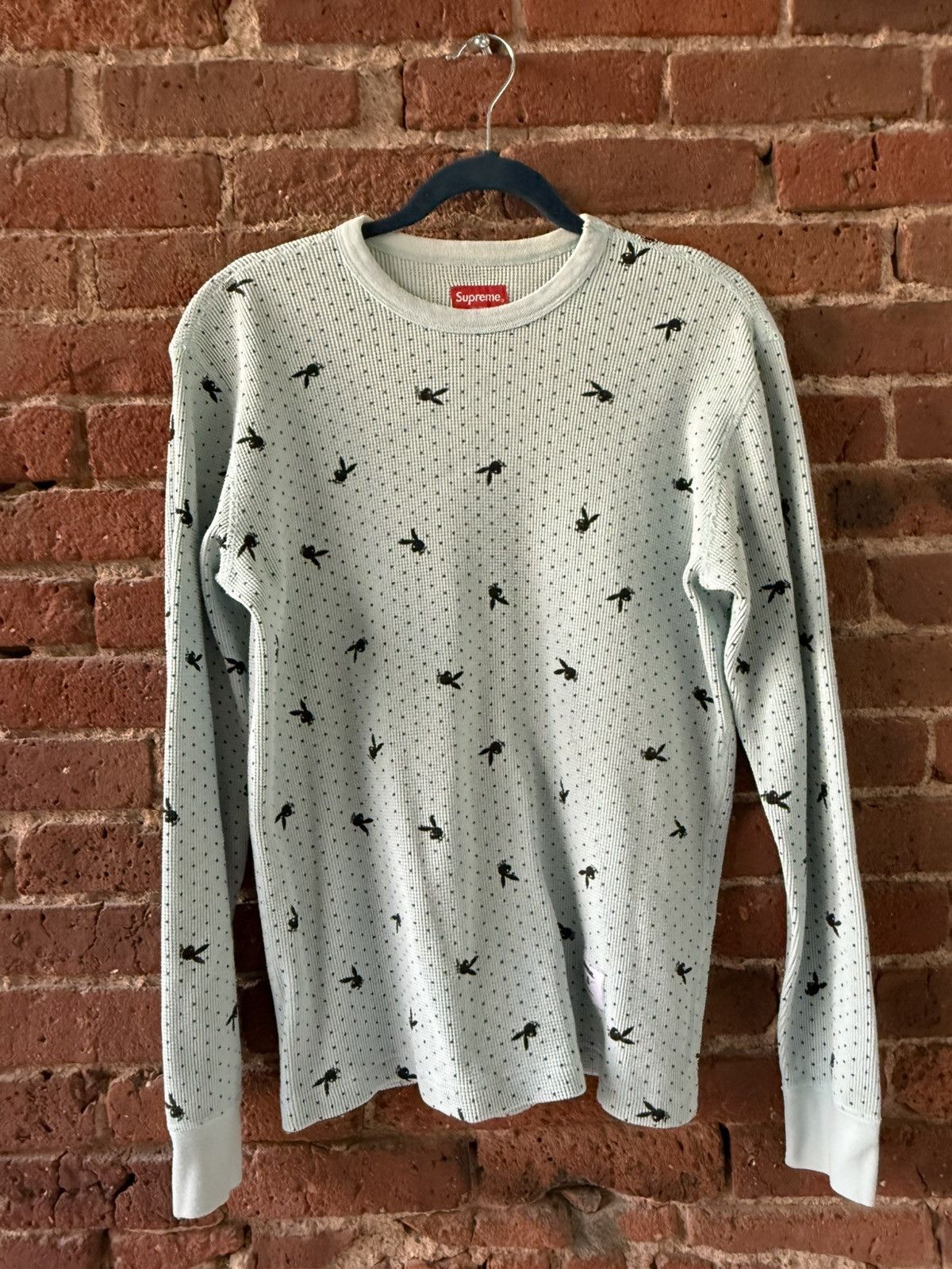 Playboy × Supreme Supreme Playboy heavy Waffle Thermal small Size US S / EU 44-46 / 1 - 1 Thumbnail