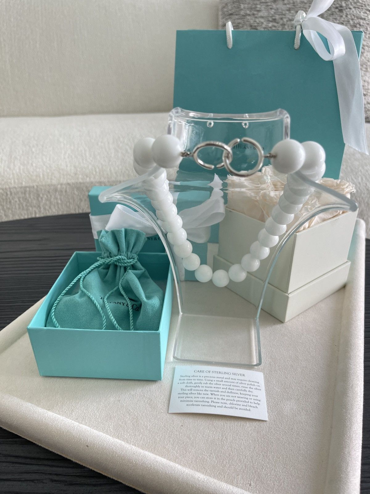 Tiffany & Co. Tiffany & Co. Dolomite Paloma Picasso Necklace 19” $1500 Size ONE SIZE - 6 Thumbnail