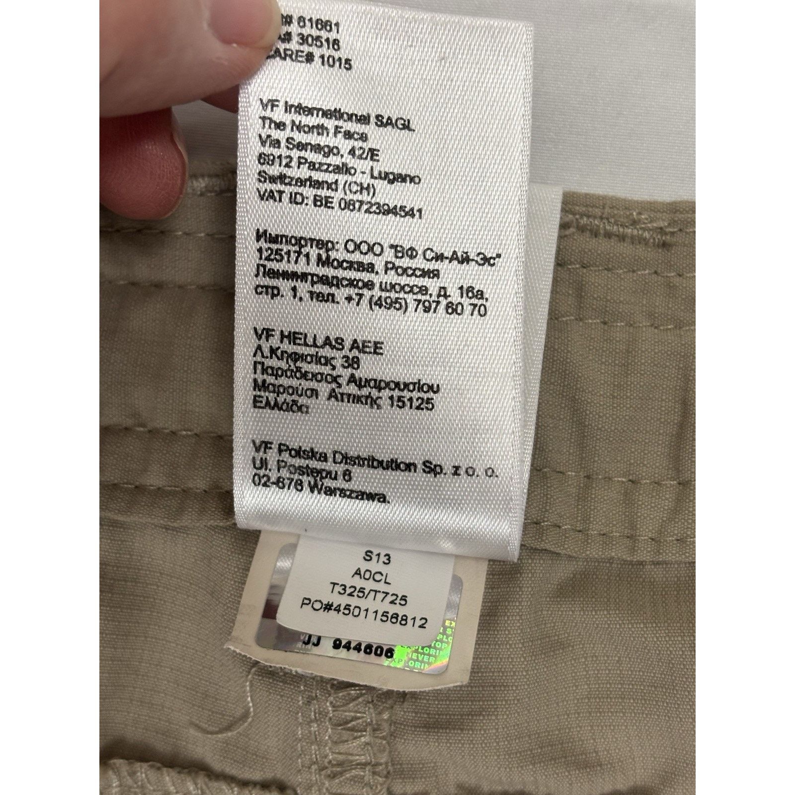 The North Face The North Face Women Tan Khaki Hiking Nylon Pants Cuff Sz 8 Size 30" / US 8 / IT 44 - 6 Thumbnail