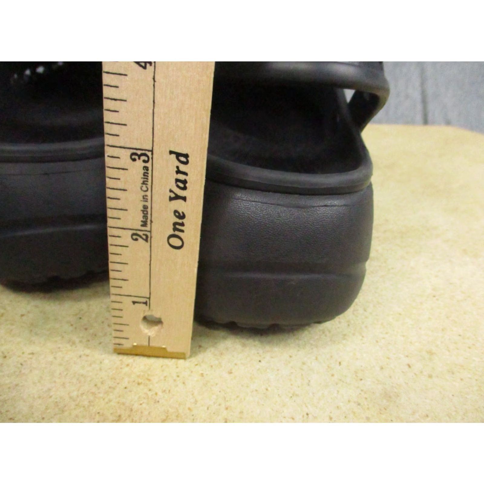 Crocs Crocs Platform Women 10 Black Clogs Baya 208186-001 Size US 10 / IT 40 - 4 Thumbnail