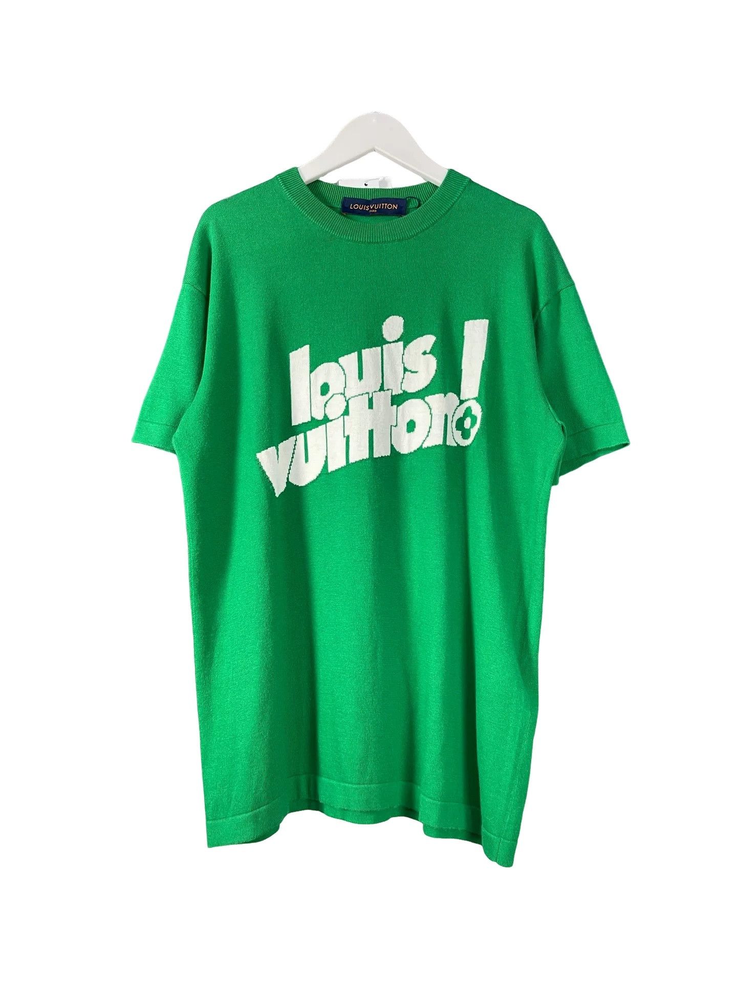 Louis Vuitton Louis Vuitton Logo Knit T-Shirt Size XS Size US XS / EU 42 / 0 - 1 Thumbnail