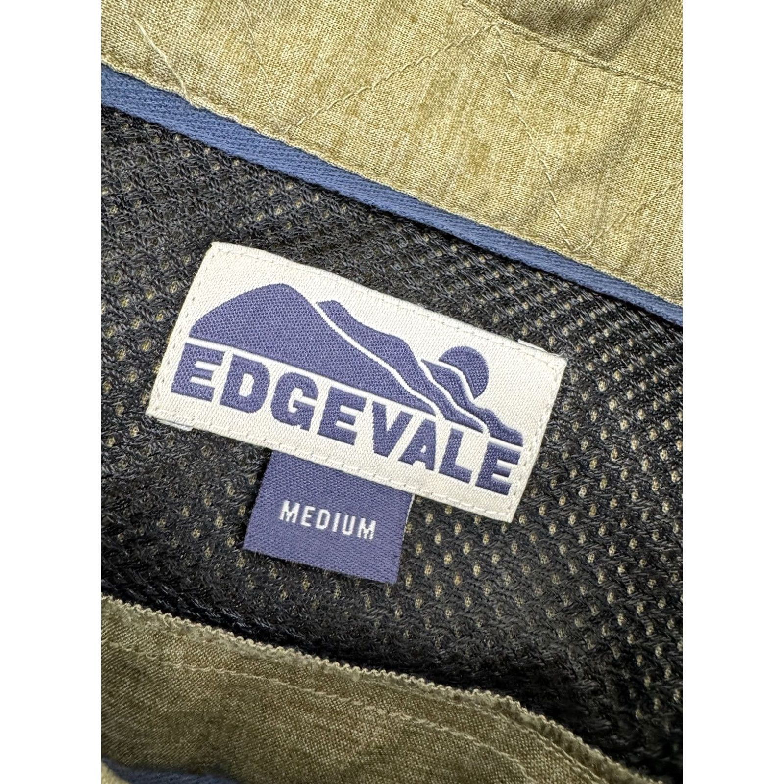 Vintage EDGEVALE SHIRT Mens M Green Hemp Blend Vented EXCELLENT Size US M / EU 48-50 / 2 - 5 Thumbnail