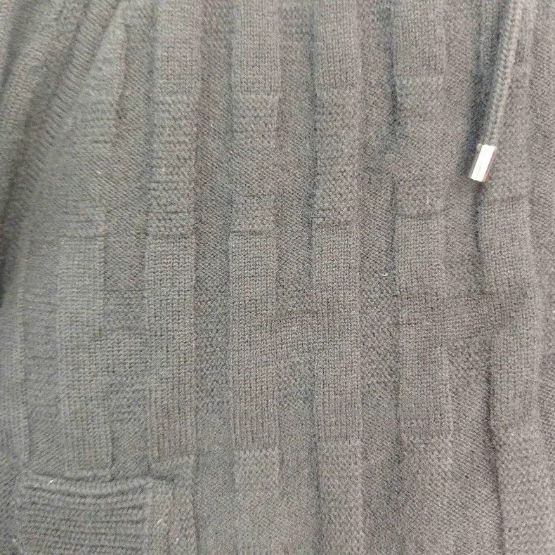 Hermes Hermes Black Full H Logo Hooded Wool Knit Open Cardigan Size XS / US 0-2 / IT 36-38 - 8 Thumbnail