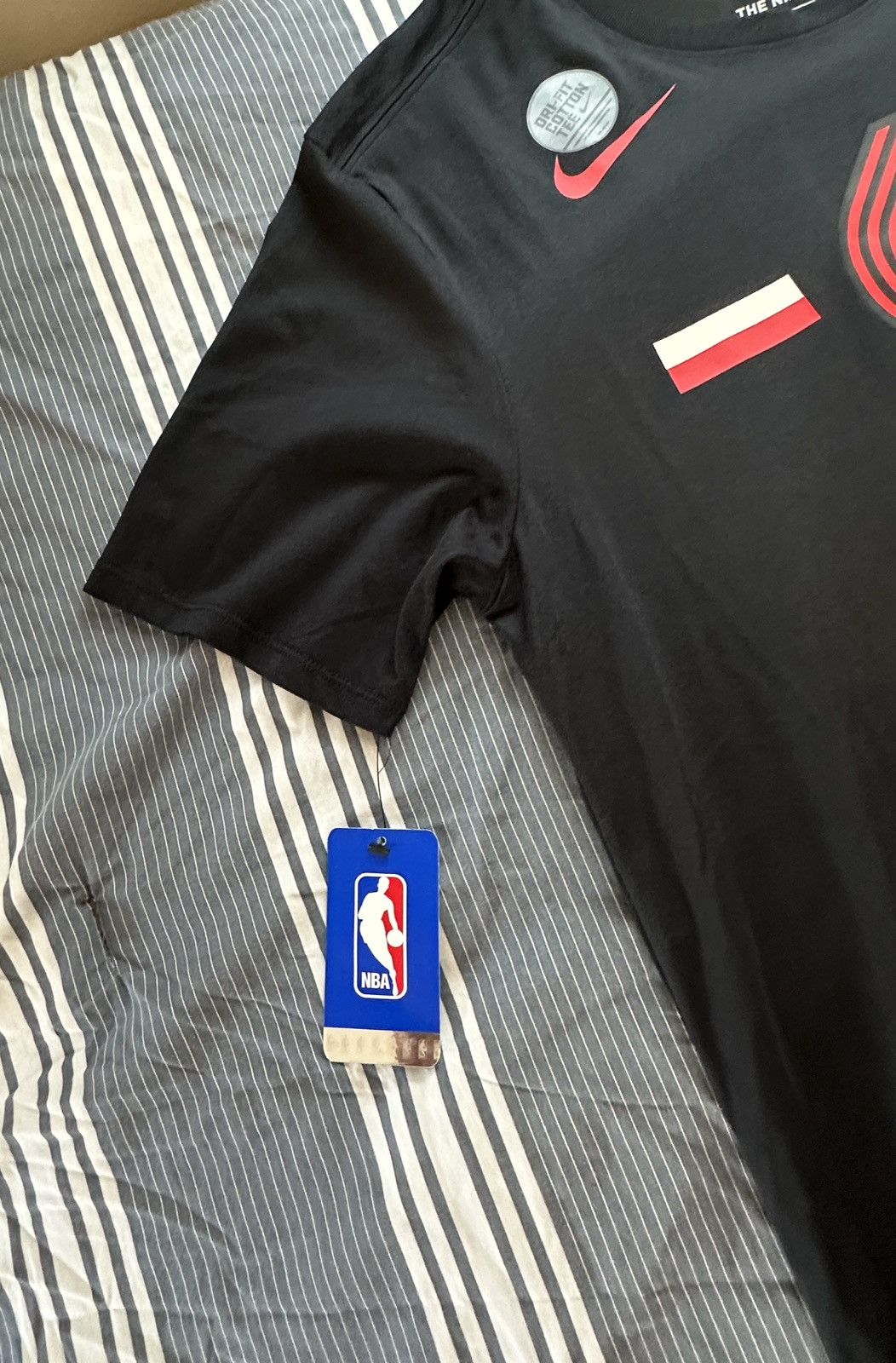NBA Nike Portland Trail Blazers Tee Size US L / EU 52-54 / 3 - 3 Thumbnail